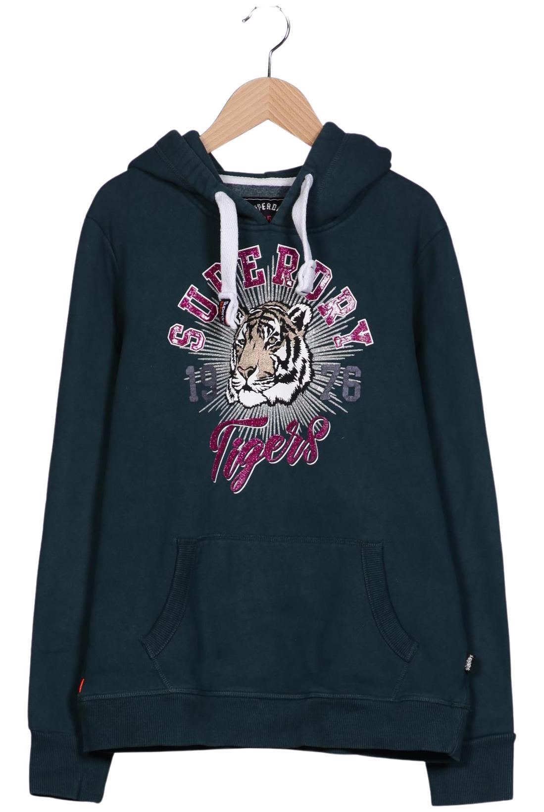 

Superdry Damen Kapuzenpullover, grün, Gr. 42
