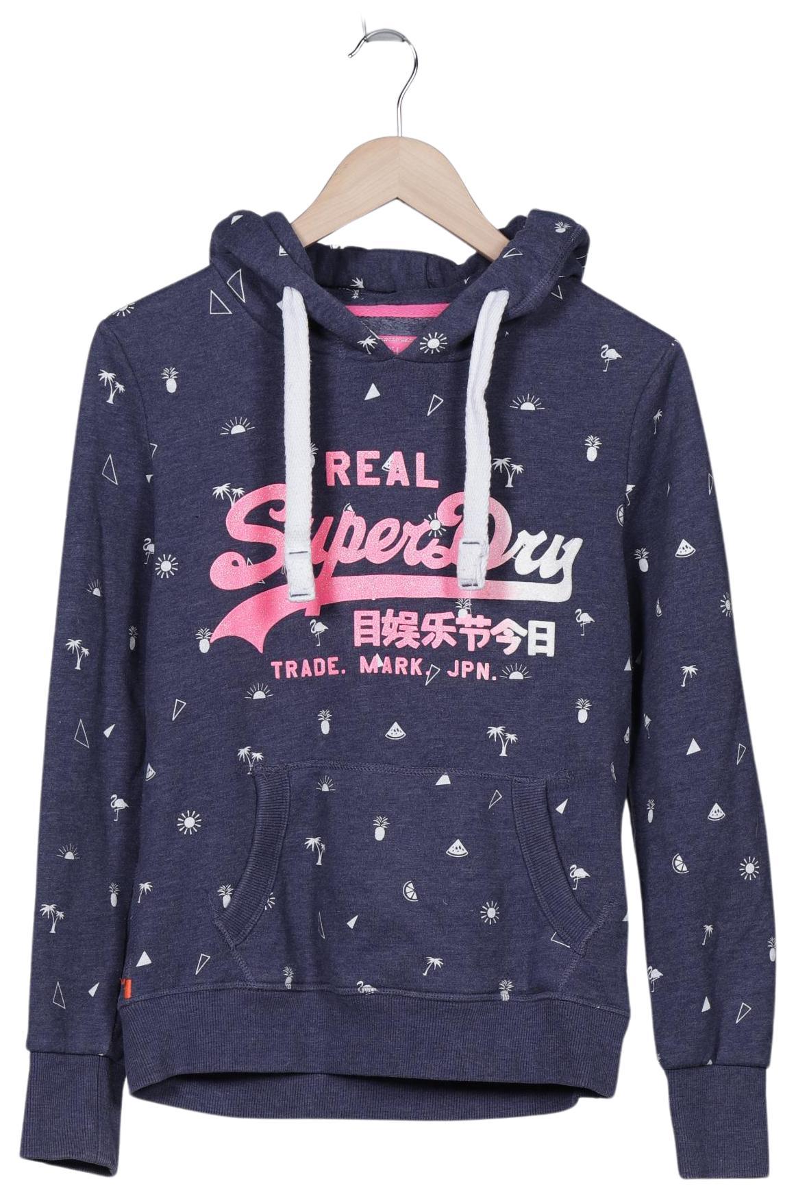 

Superdry Damen Kapuzenpullover, marineblau, Gr. 36