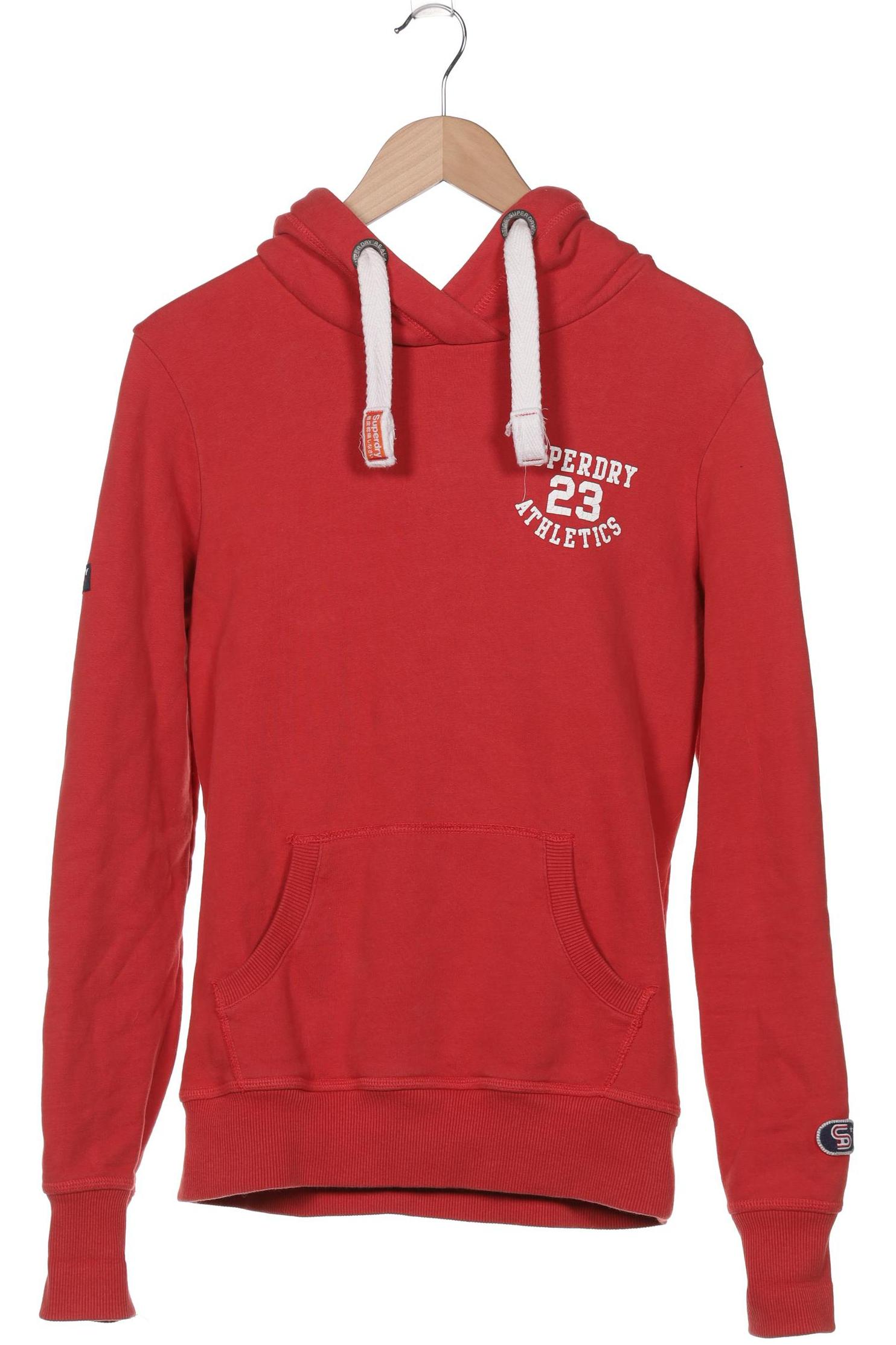 

Superdry Damen Kapuzenpullover, rot, Gr. 38