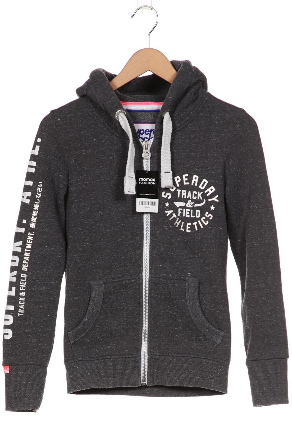 

Superdry Damen Kapuzenpullover, grau