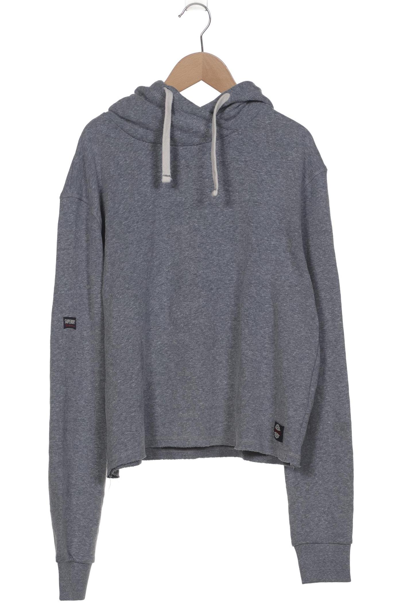 

Superdry Damen Kapuzenpullover, grau, Gr. 38