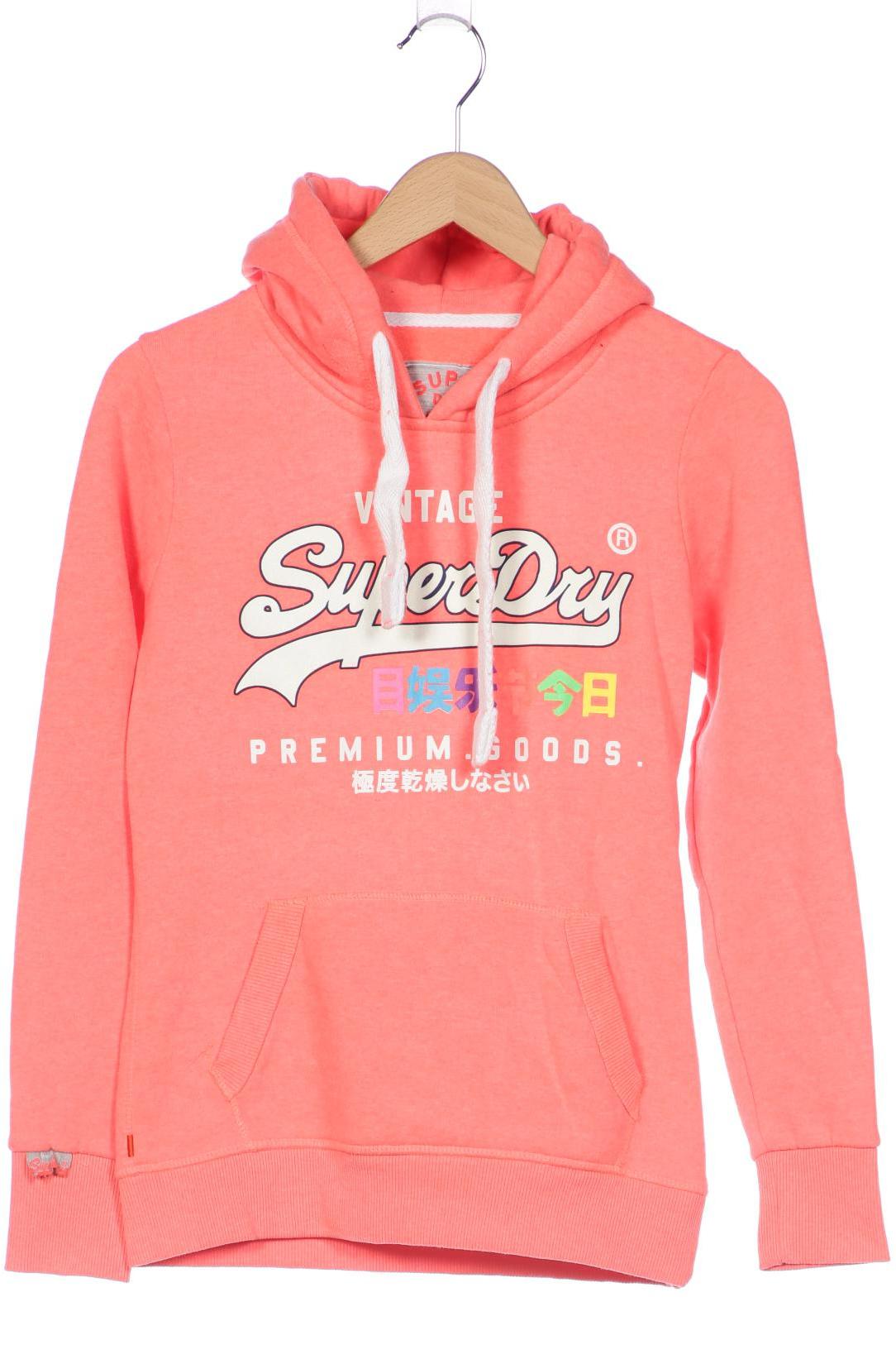 

Superdry Damen Kapuzenpullover, neon, Gr. 36