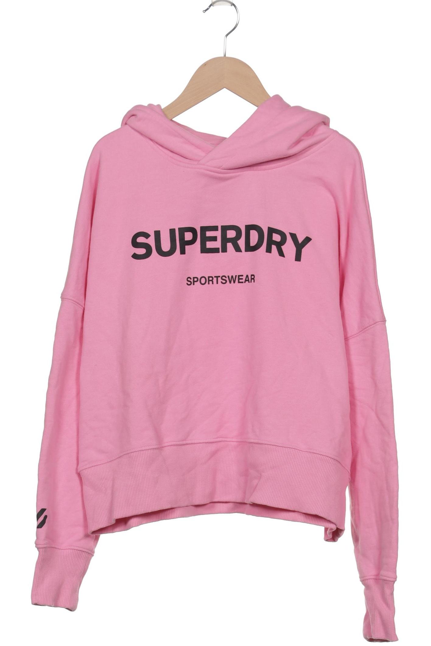 

Superdry Damen Kapuzenpullover, pink, Gr. 40