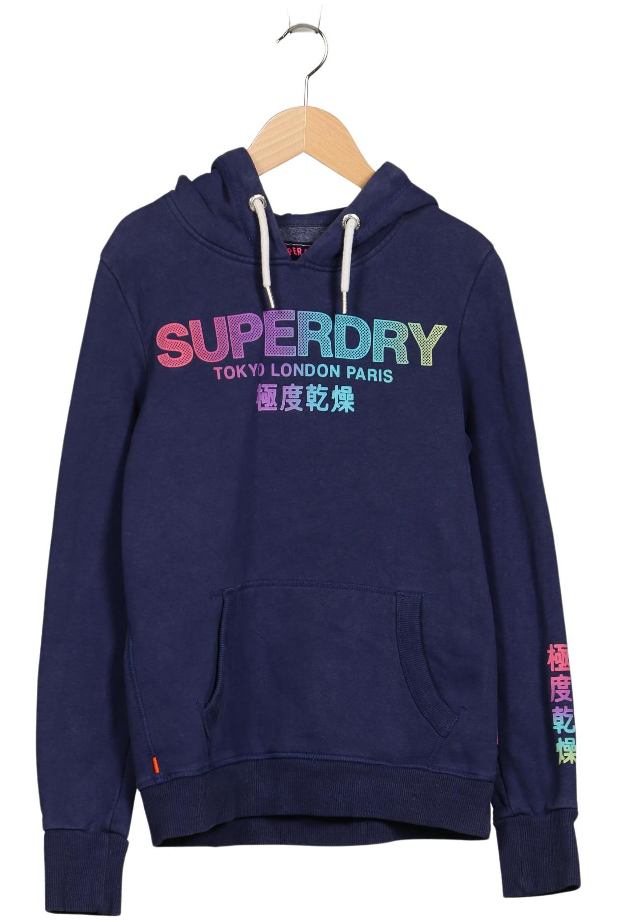 

Superdry Damen Kapuzenpullover, marineblau, Gr. 38