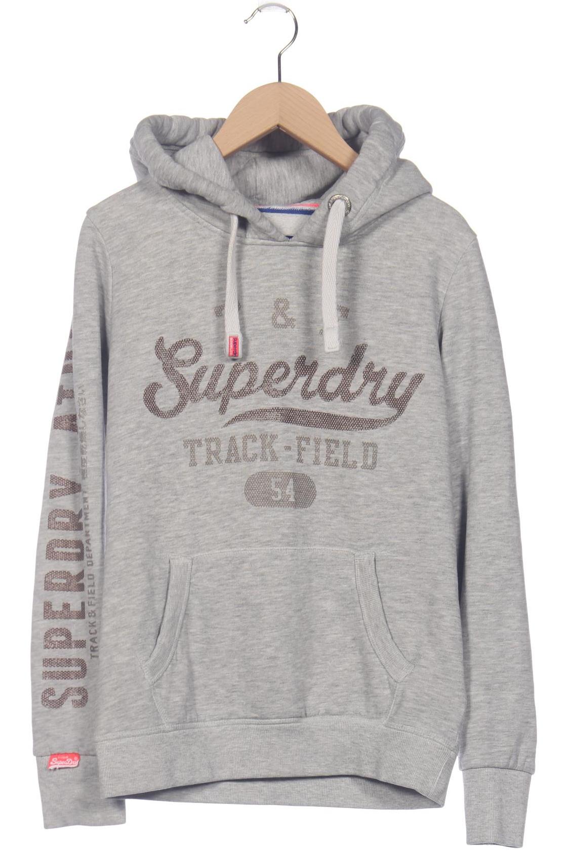 

Superdry Damen Kapuzenpullover, grau, Gr. 38