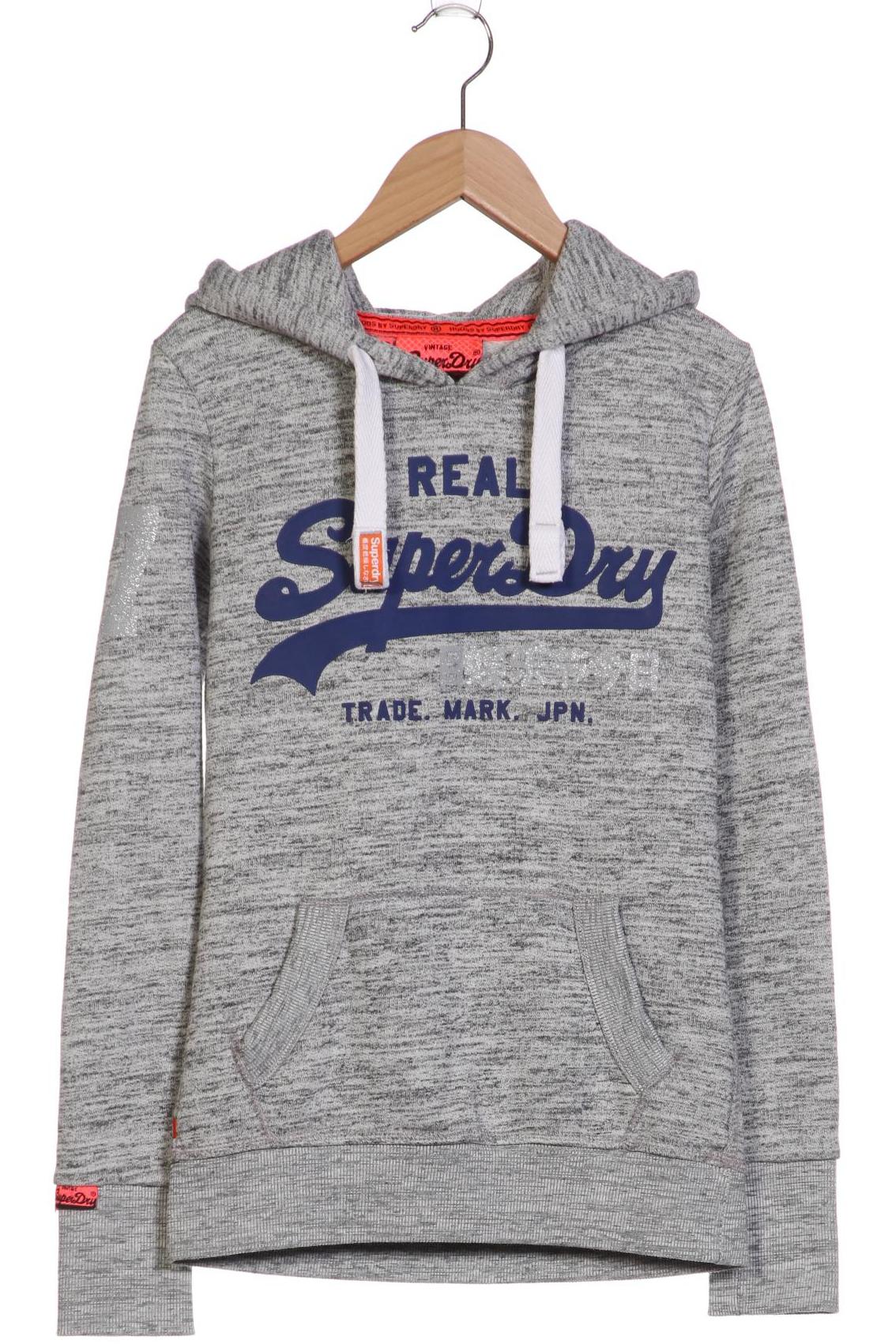 

Superdry Damen Kapuzenpullover, grau