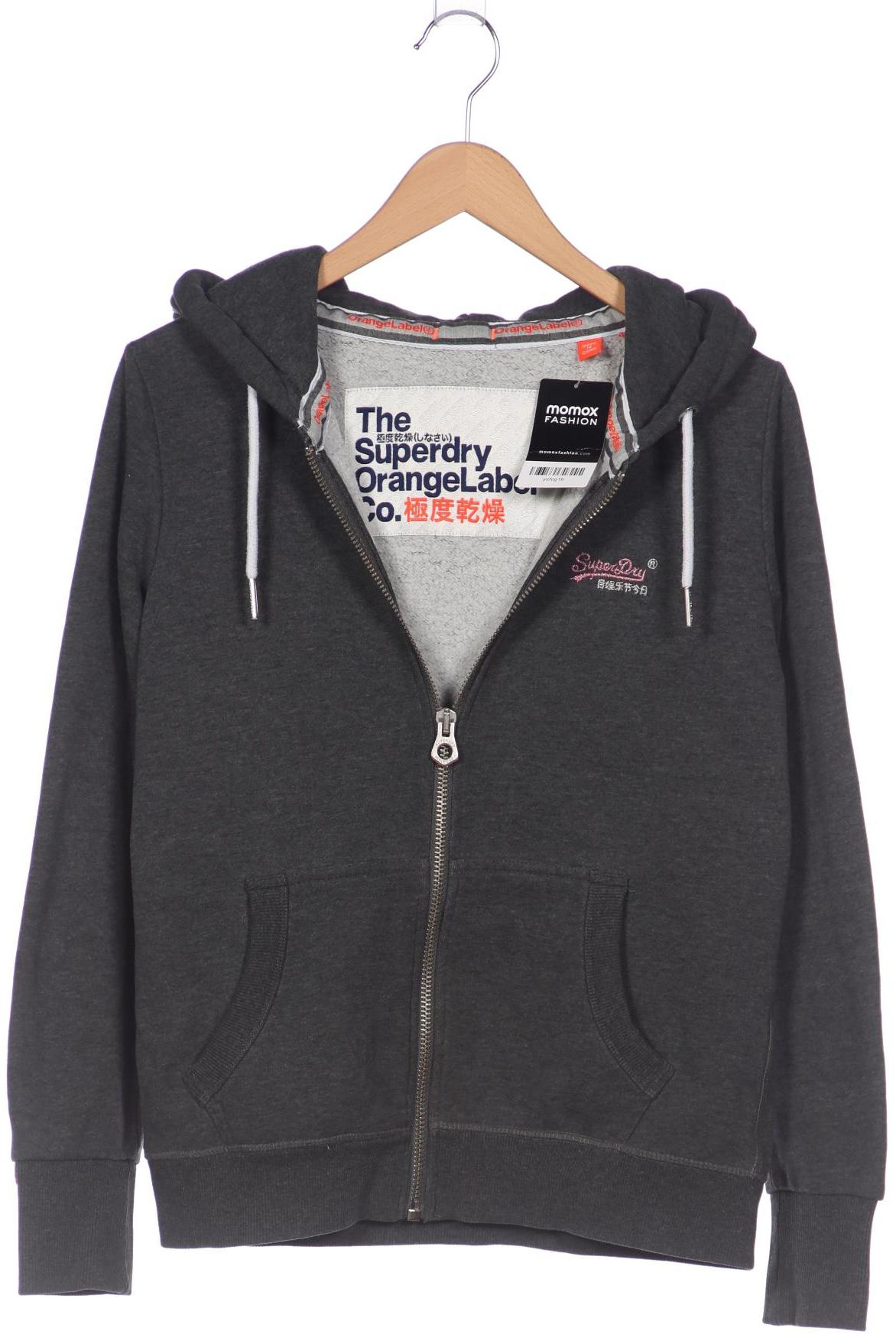 

Superdry Damen Kapuzenpullover, grau, Gr. 42