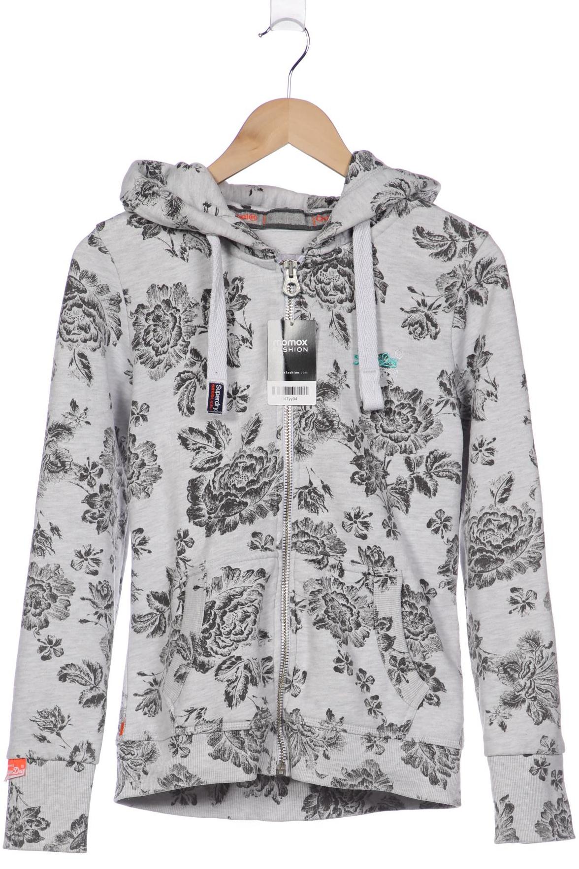 

Superdry Damen Kapuzenpullover, grau