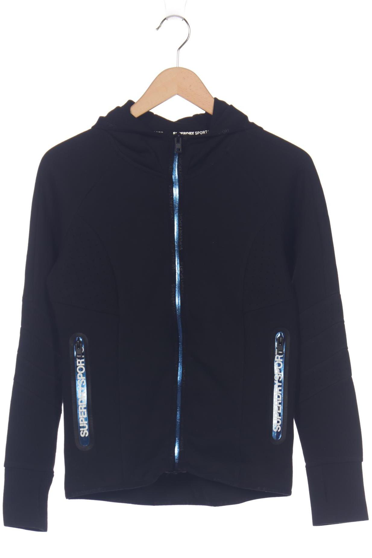 

Superdry Damen Kapuzenpullover, schwarz, Gr. 38