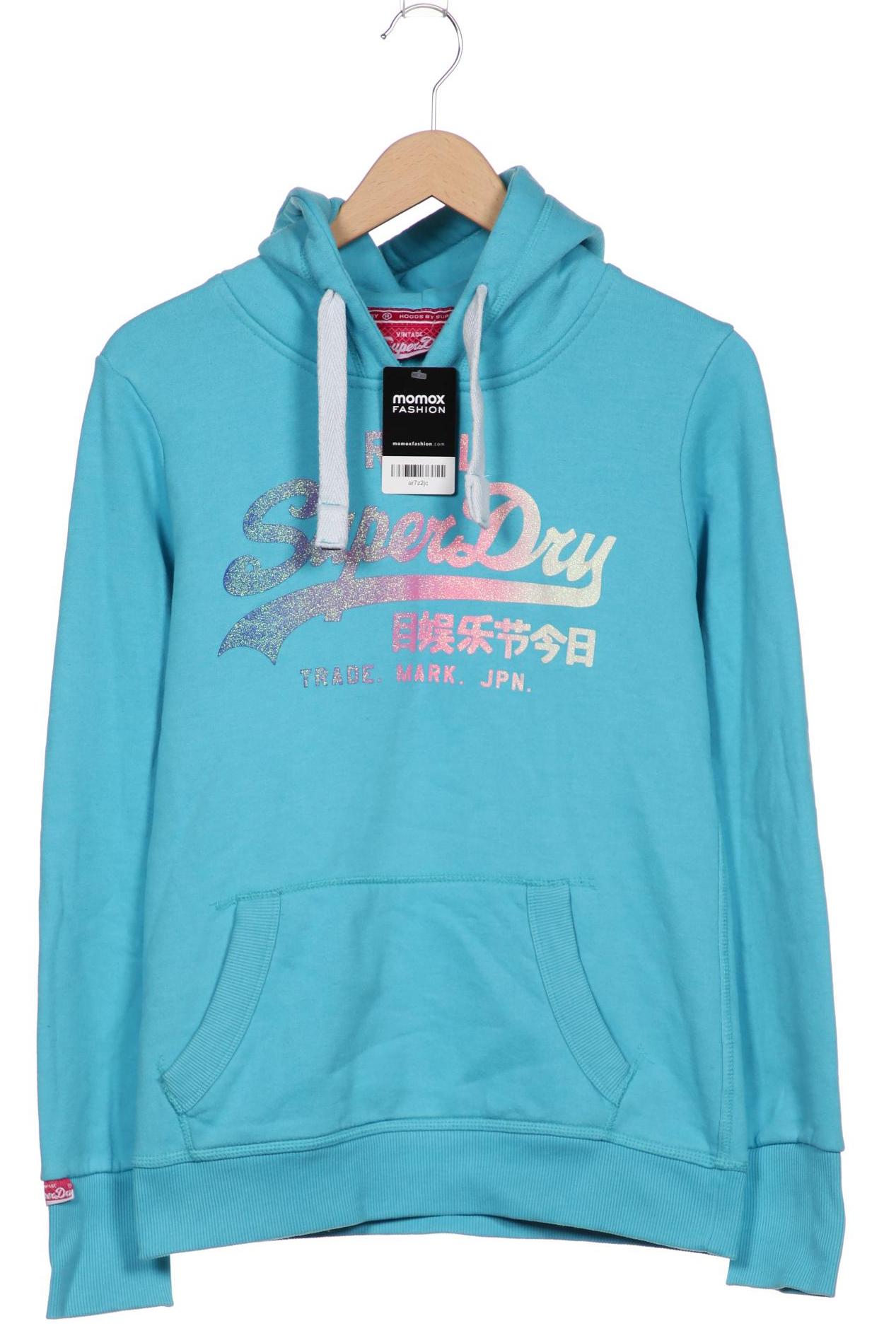 

Superdry Damen Kapuzenpullover, blau