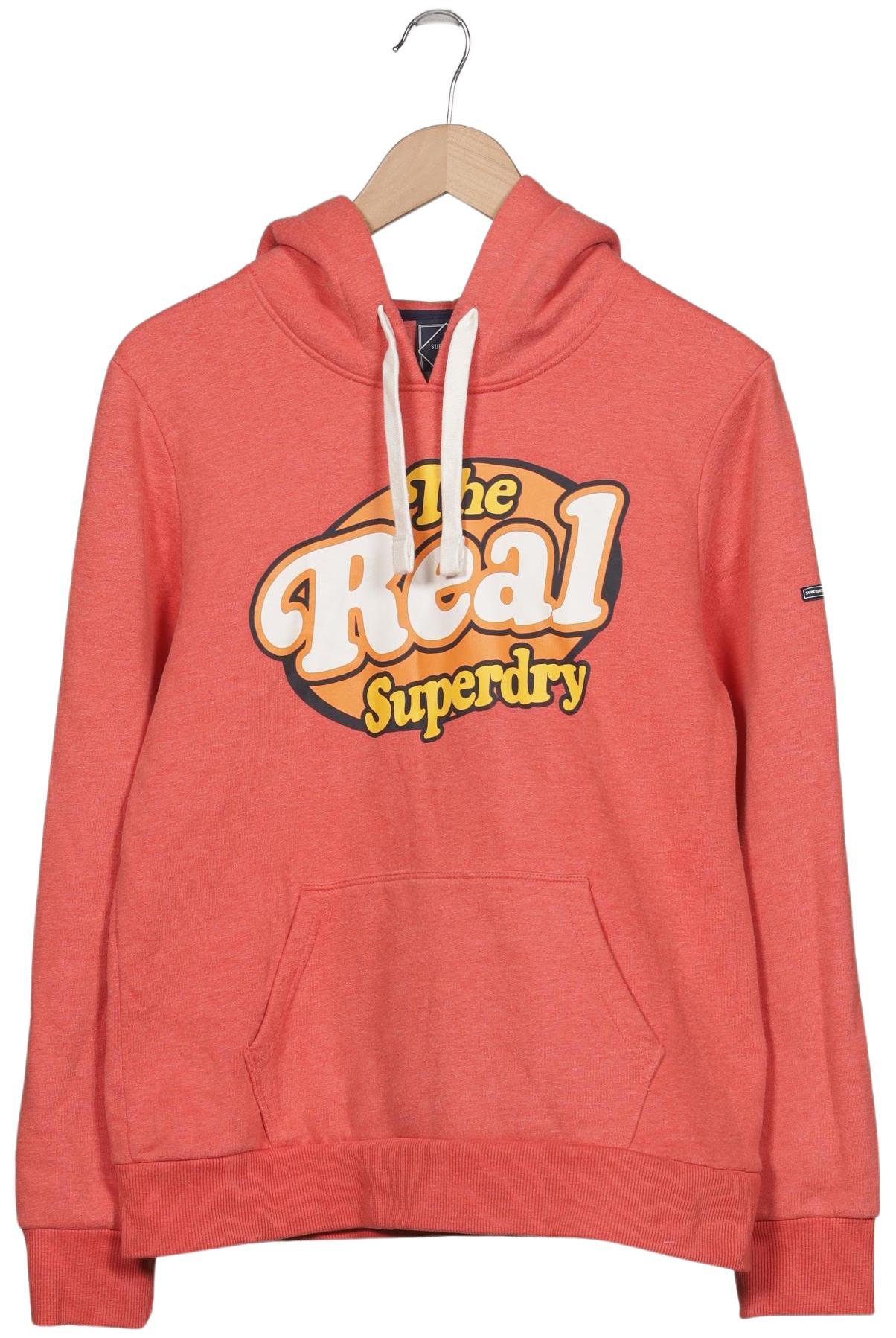 

Superdry Damen Kapuzenpullover, orange, Gr. 40