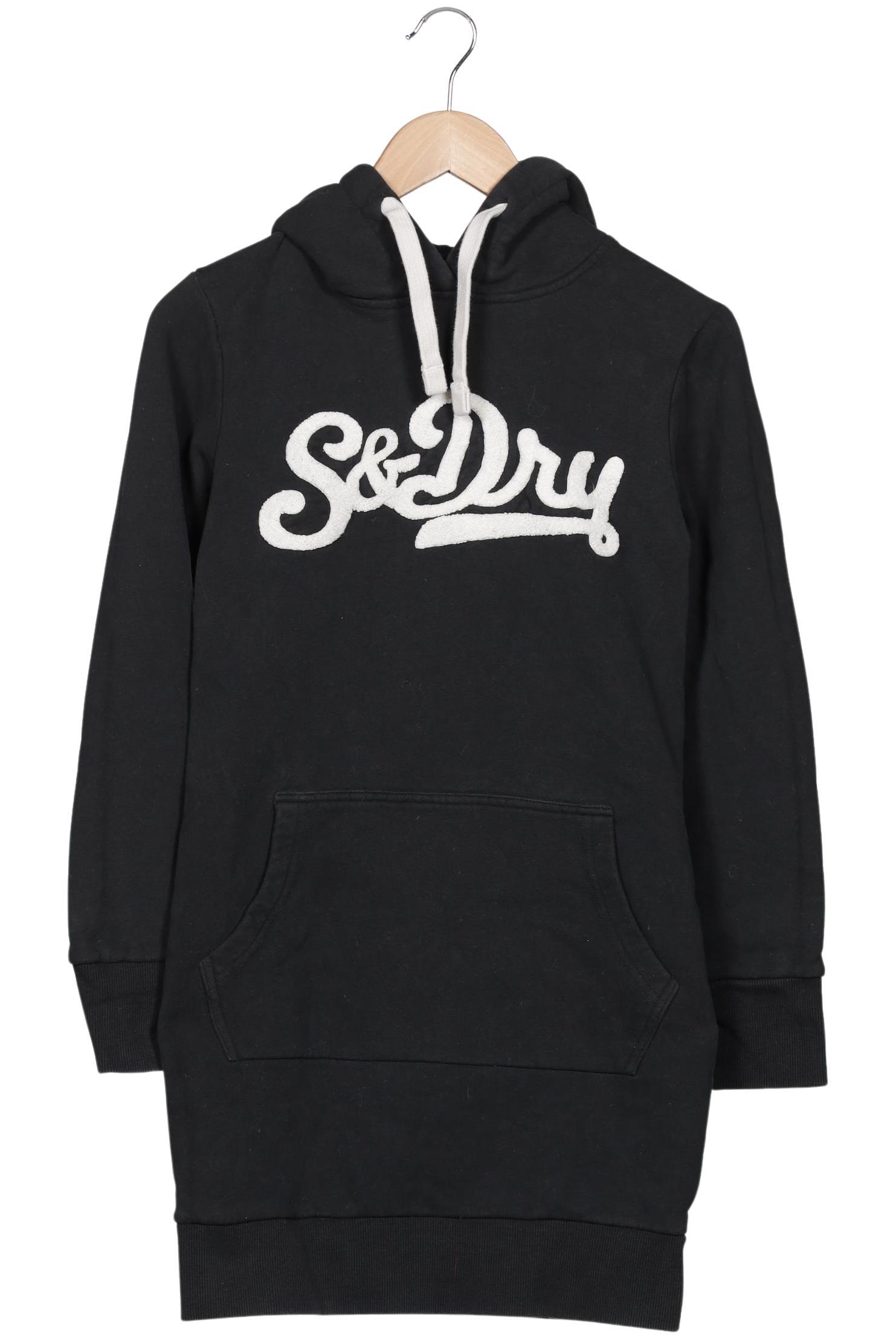 

Superdry Damen Kapuzenpullover, schwarz, Gr. 38