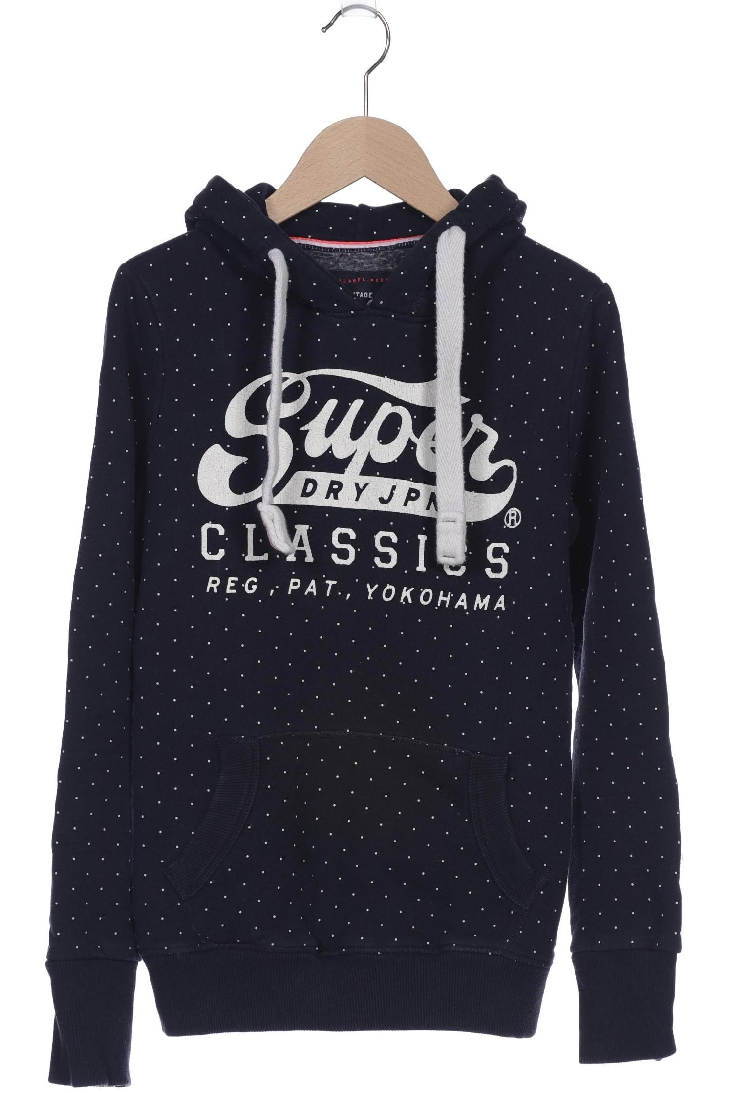 

Superdry Damen Kapuzenpullover, marineblau