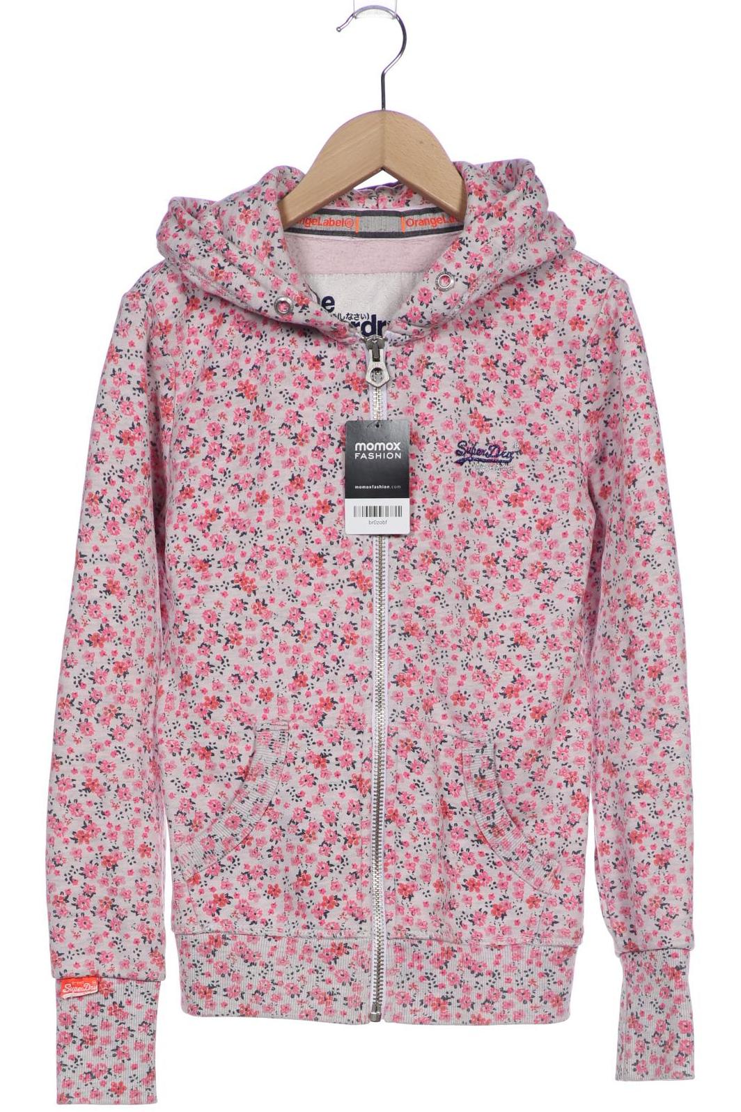 

Superdry Damen Kapuzenpullover, pink, Gr. 34