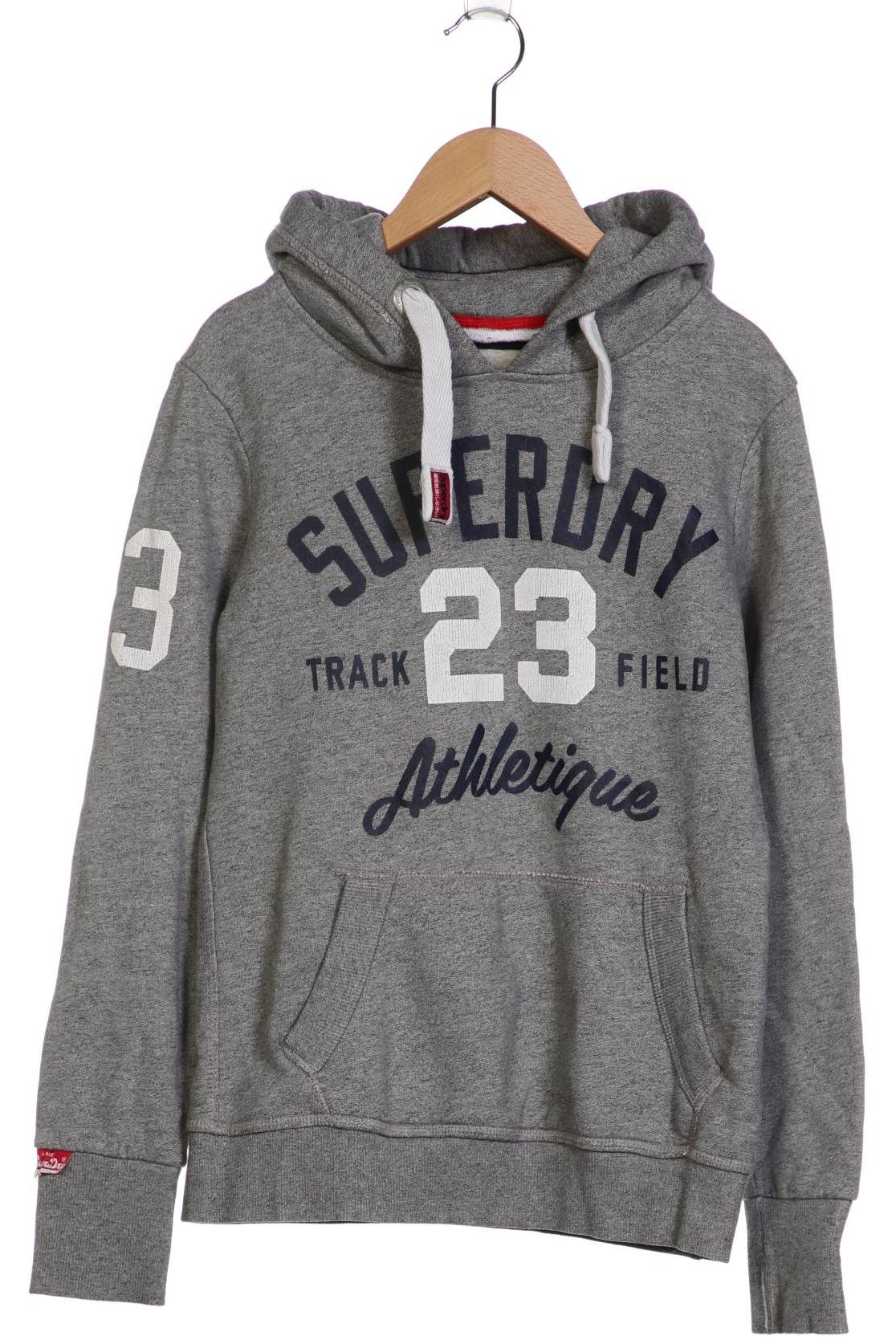 

Superdry Damen Kapuzenpullover, grau, Gr. 38