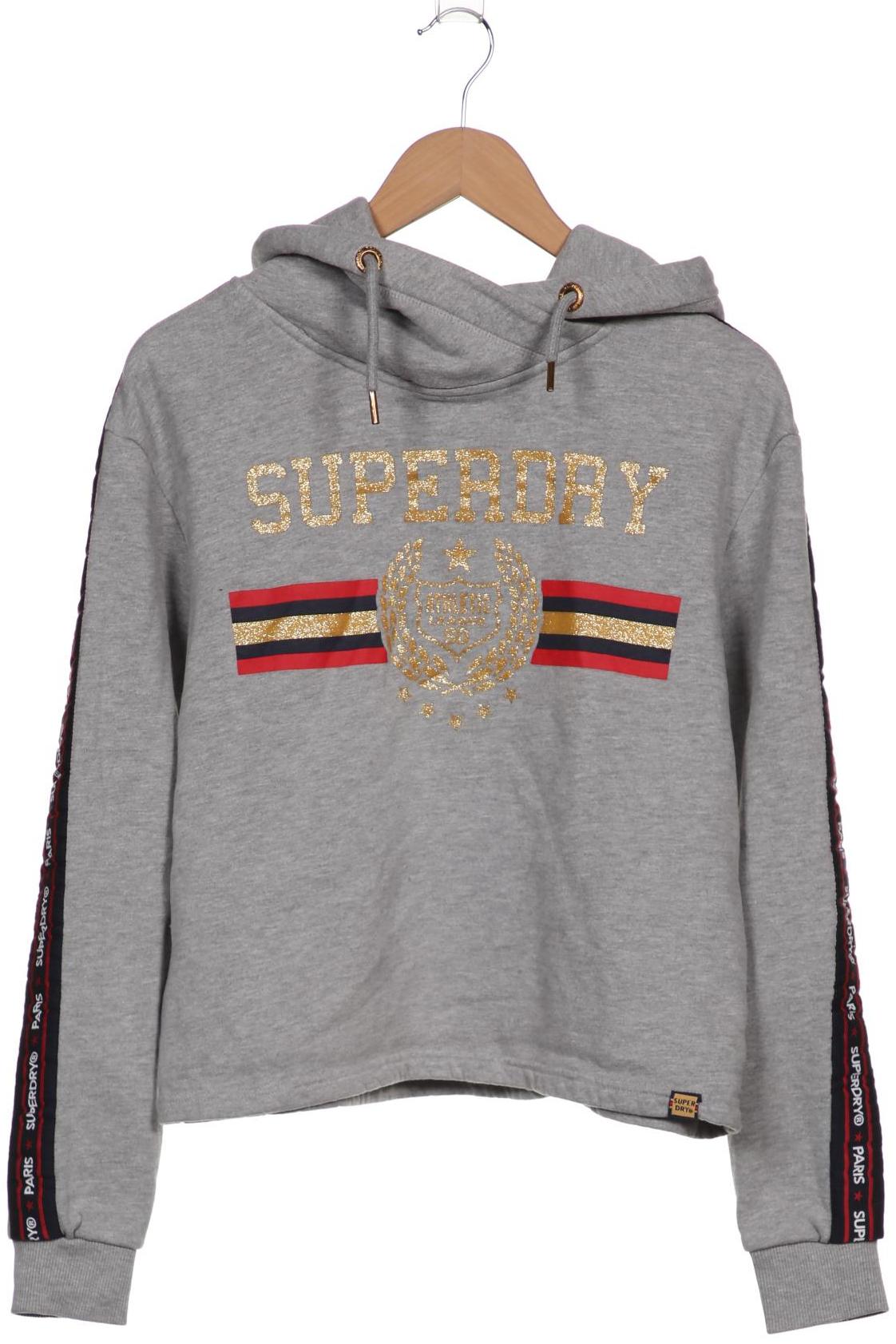 

Superdry Damen Kapuzenpullover, grau