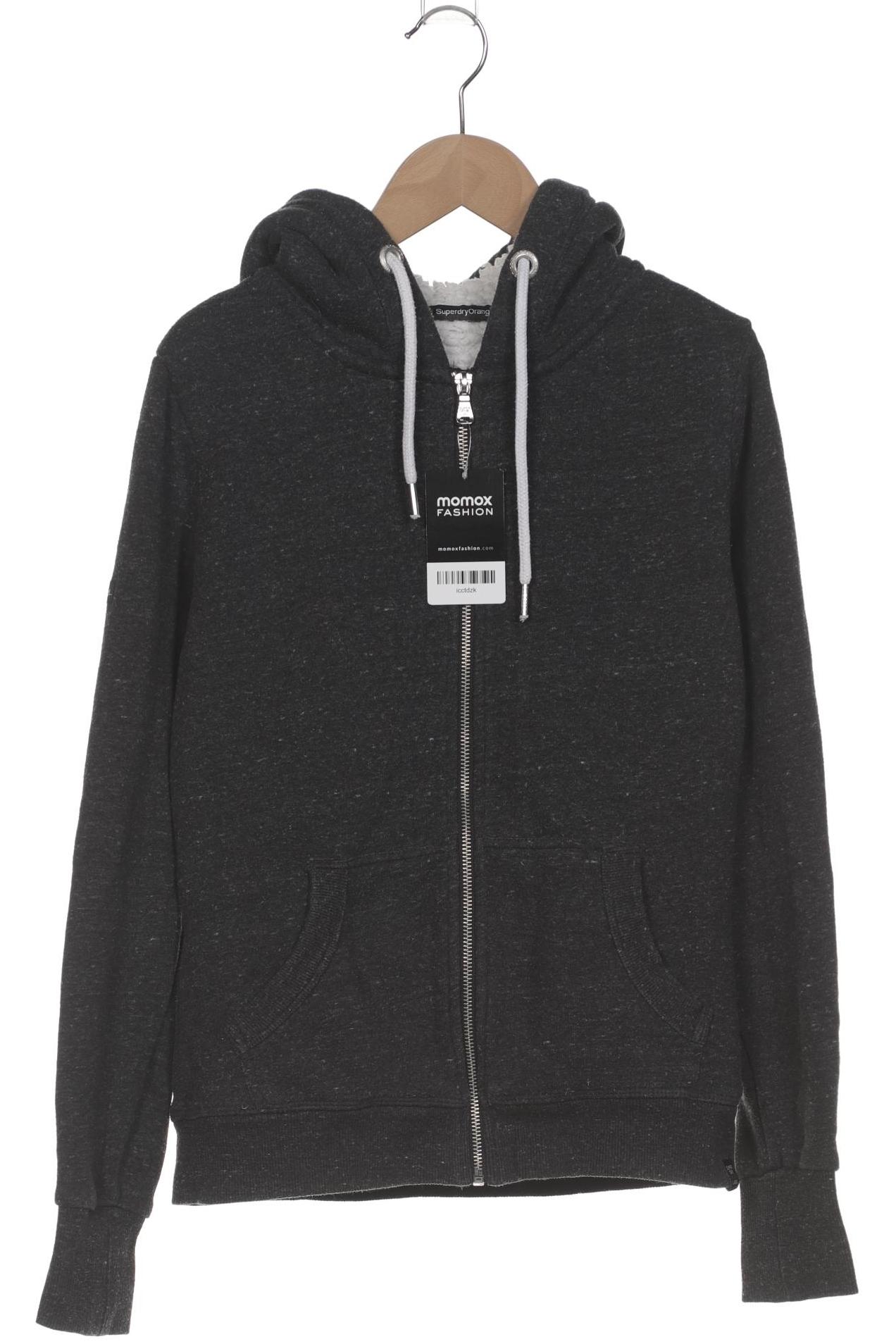 

Superdry Damen Kapuzenpullover, grau, Gr. 34