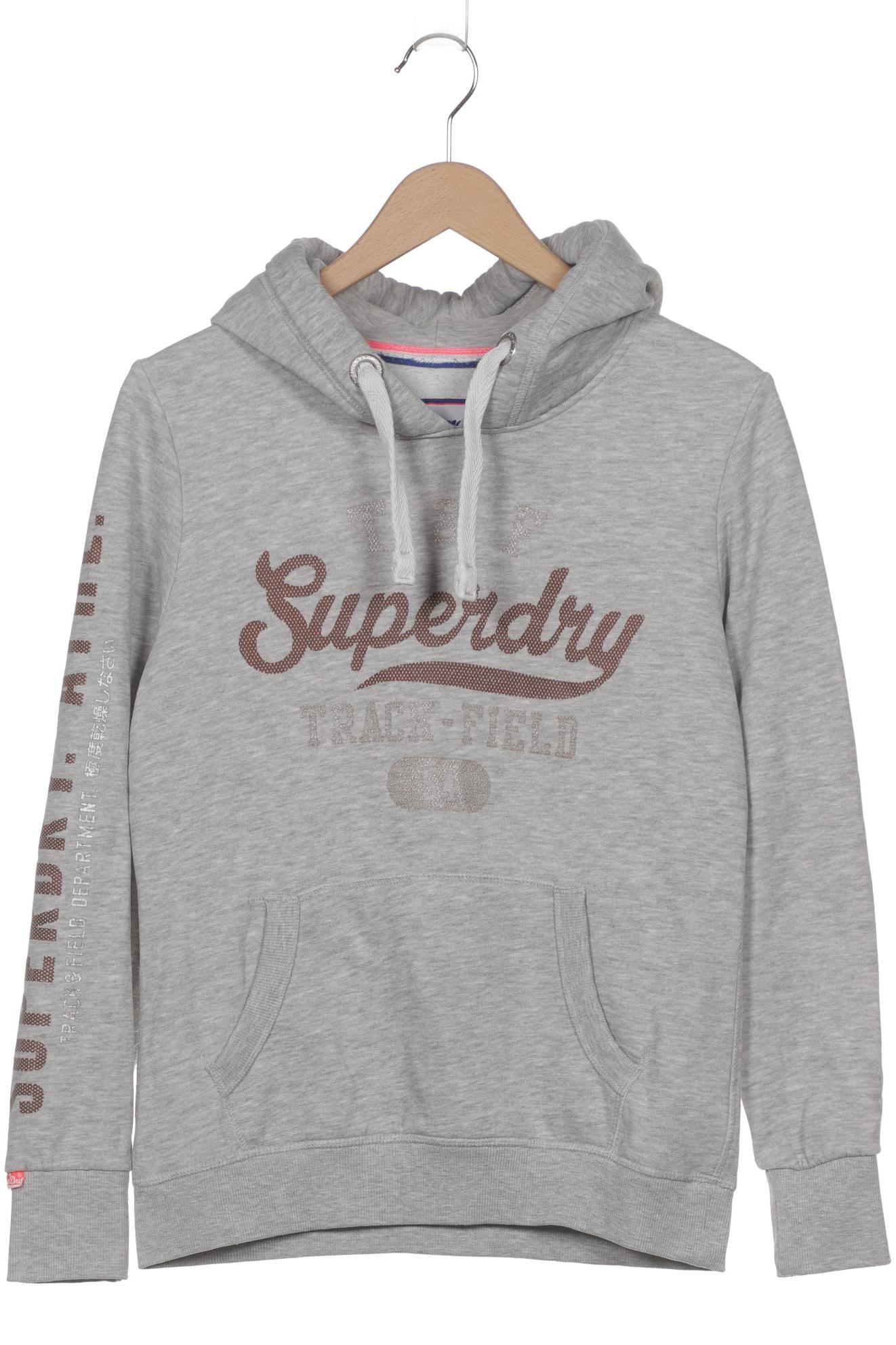 

Superdry Damen Kapuzenpullover, grau, Gr. 40