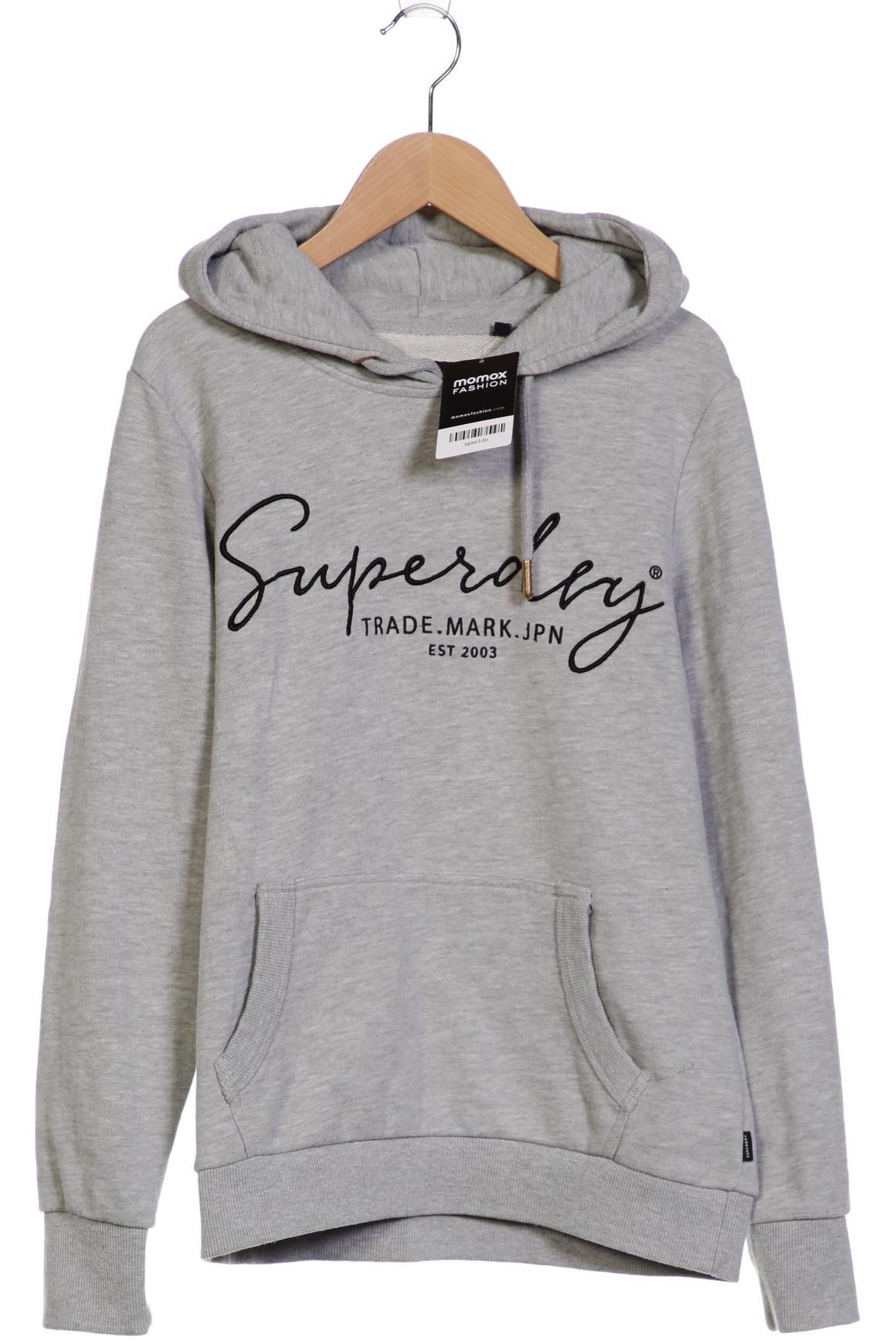 

Superdry Damen Kapuzenpullover, grau