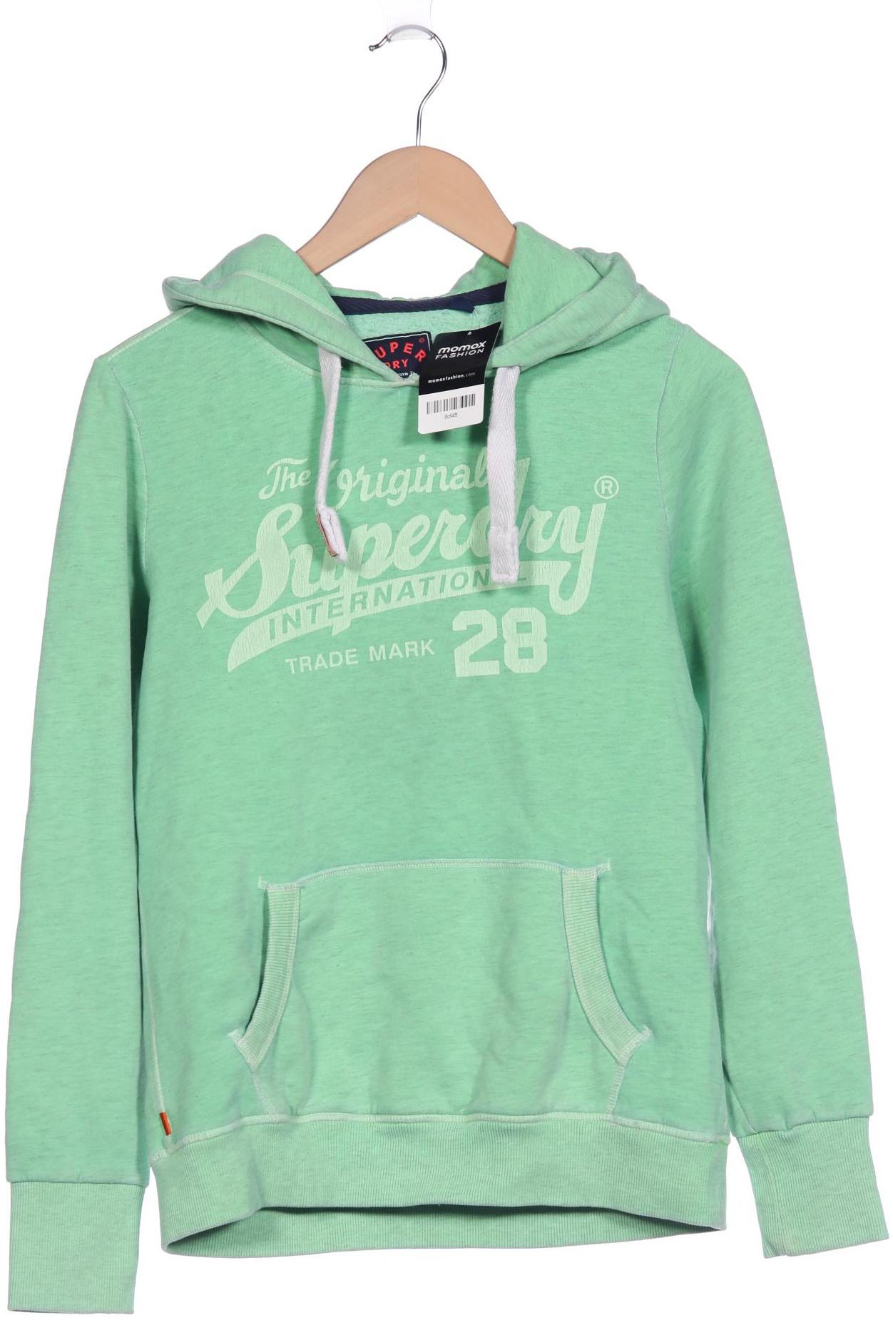 

Superdry Damen Kapuzenpullover, grün, Gr. 42
