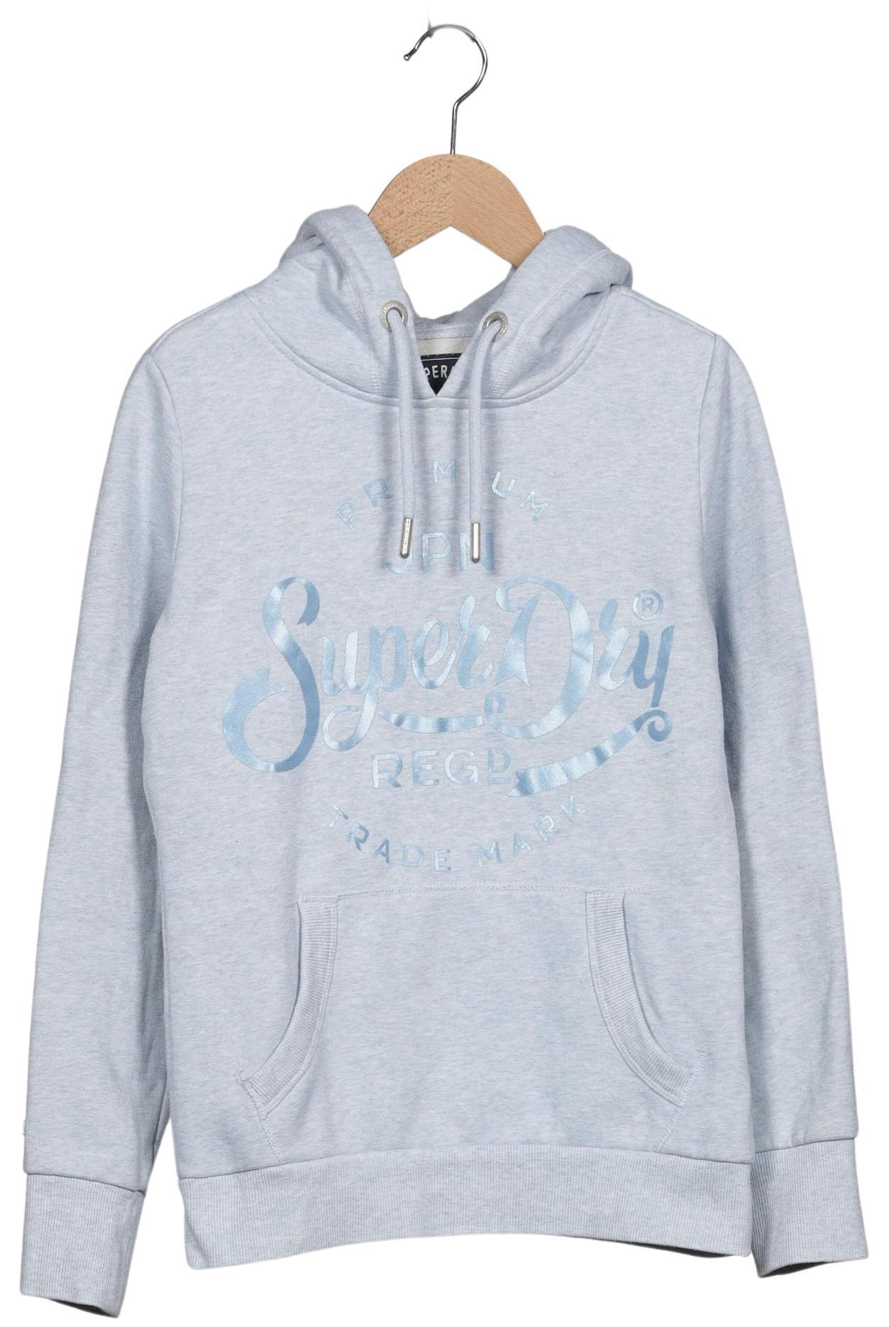 

Superdry Damen Kapuzenpullover, hellblau, Gr. 36