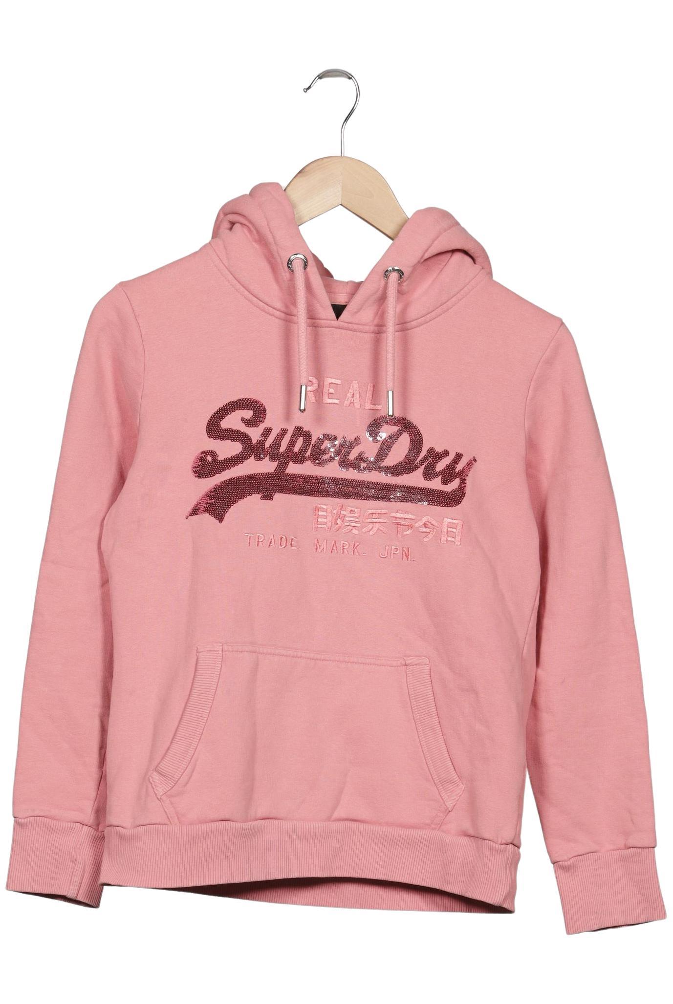 

Superdry Damen Kapuzenpullover, pink, Gr. 38