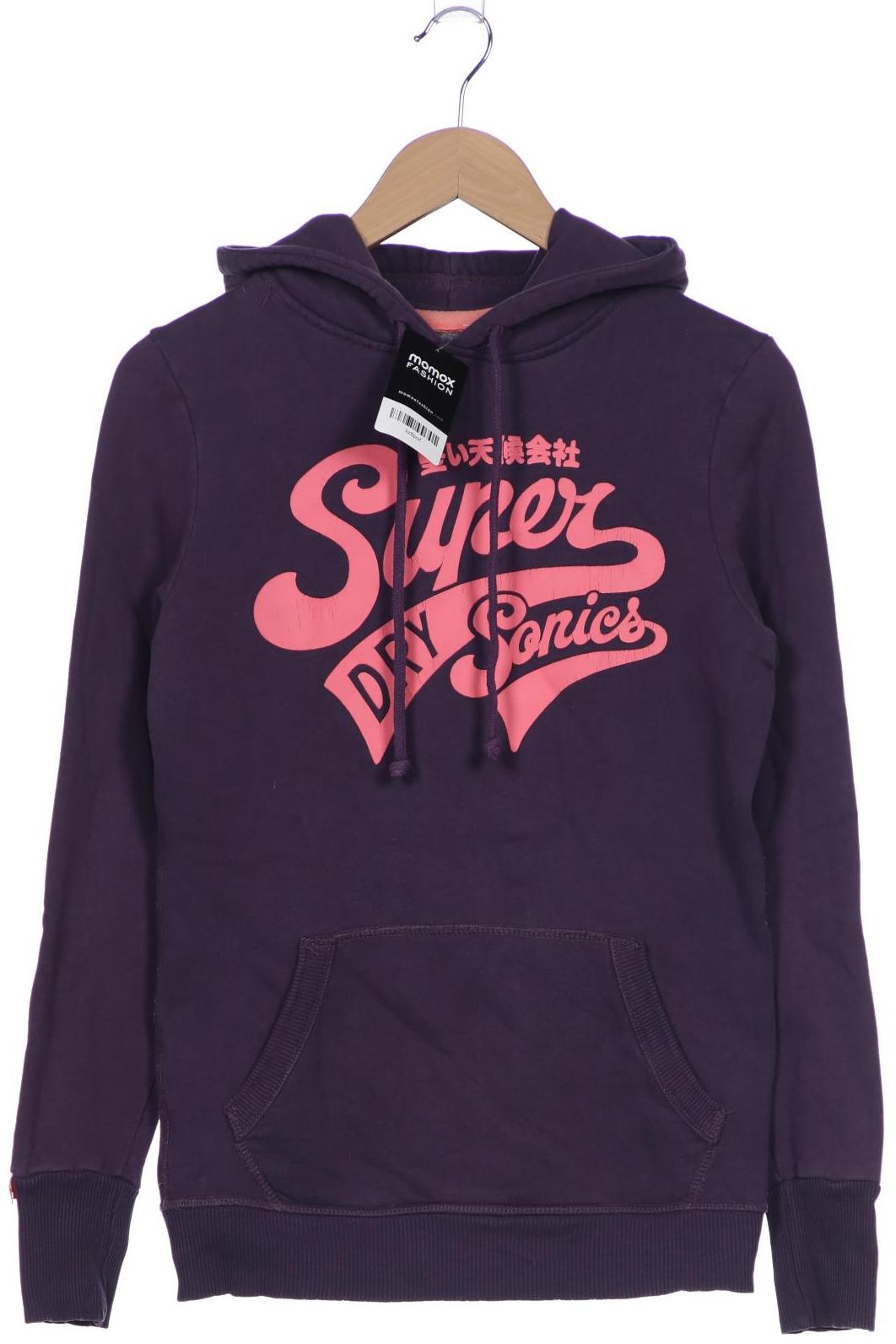 

Superdry Damen Kapuzenpullover, flieder, Gr. 38