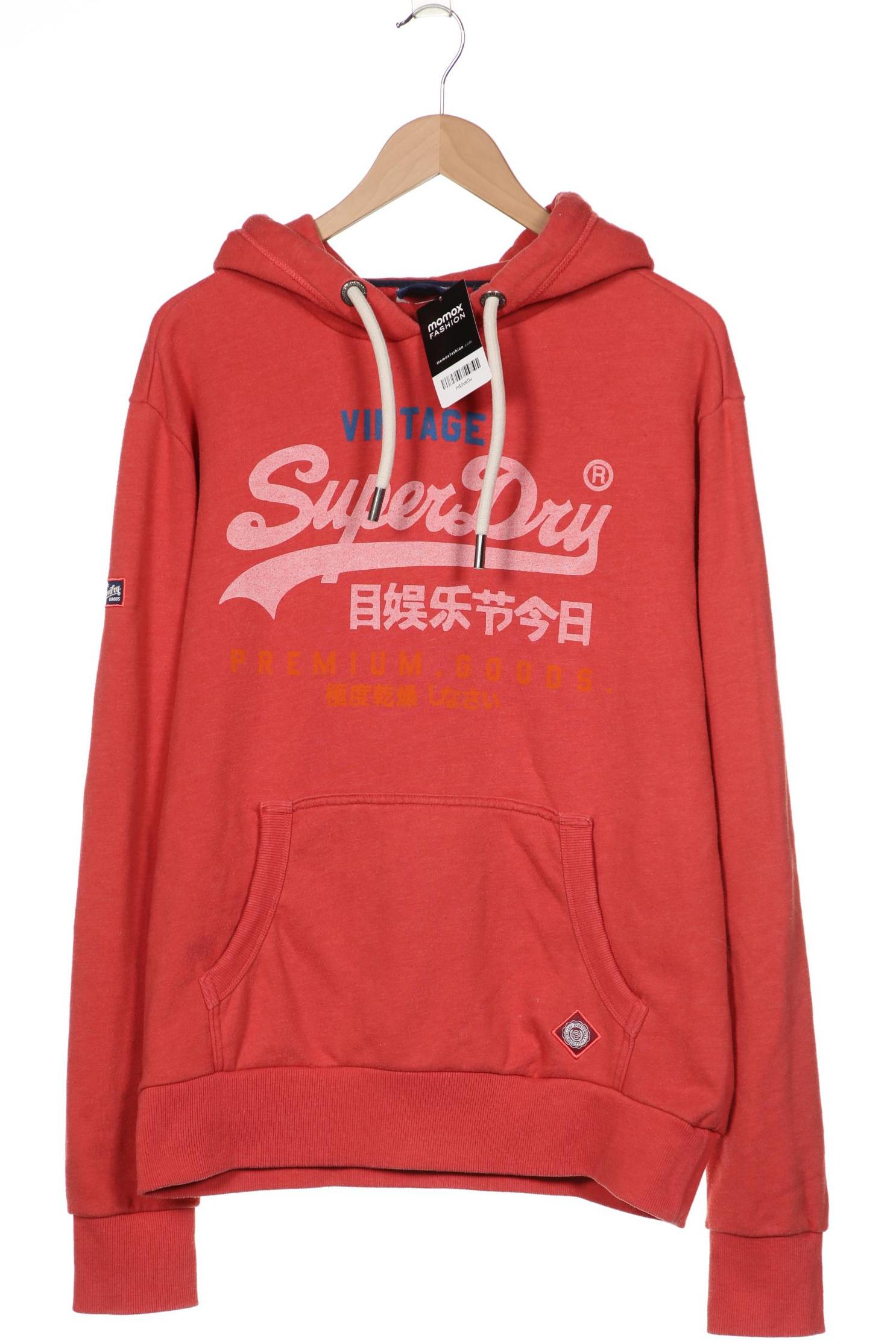 

Superdry Damen Kapuzenpullover, rot, Gr. 44
