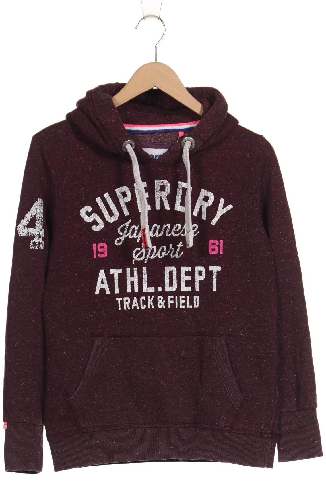 

Superdry Damen Kapuzenpullover, bordeaux, Gr. 38