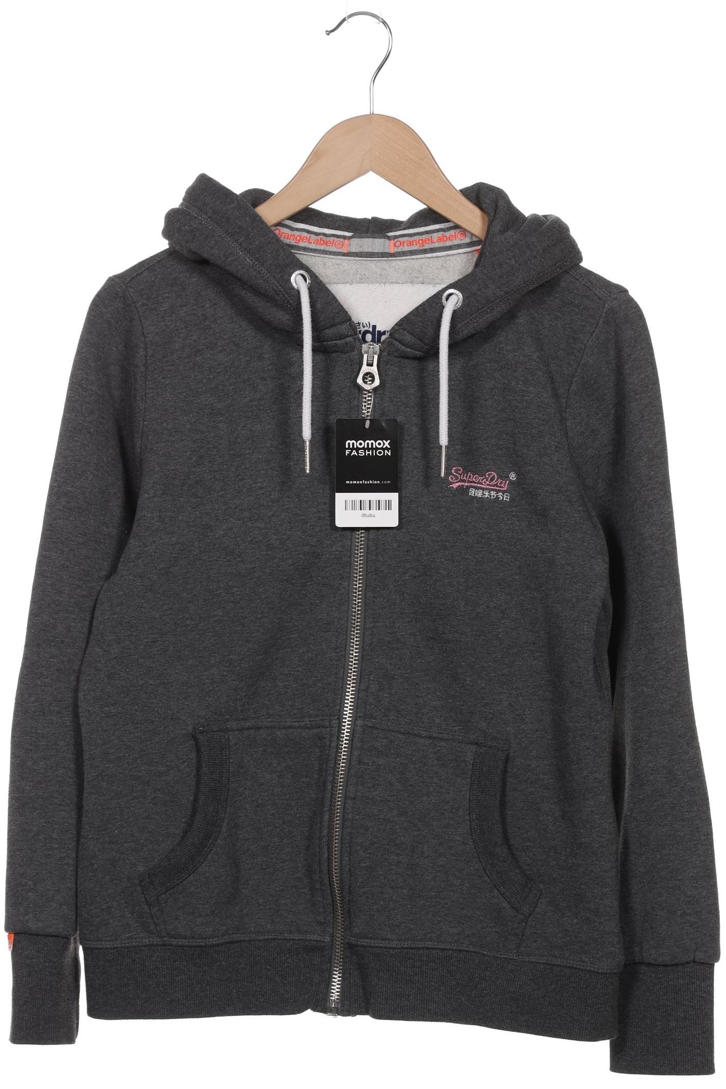 

Superdry Damen Kapuzenpullover, grau, Gr. 44