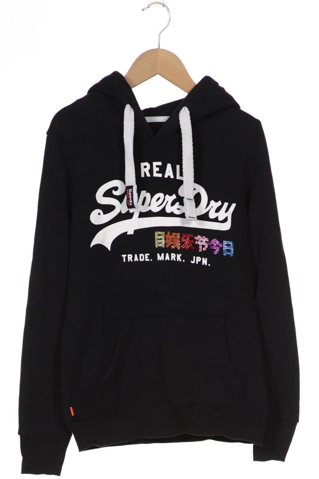 

Superdry Damen Kapuzenpullover, schwarz