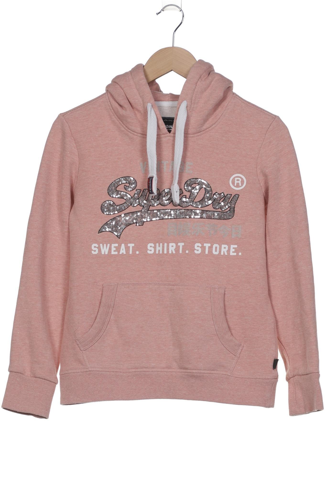 

Superdry Damen Kapuzenpullover, pink, Gr. 36
