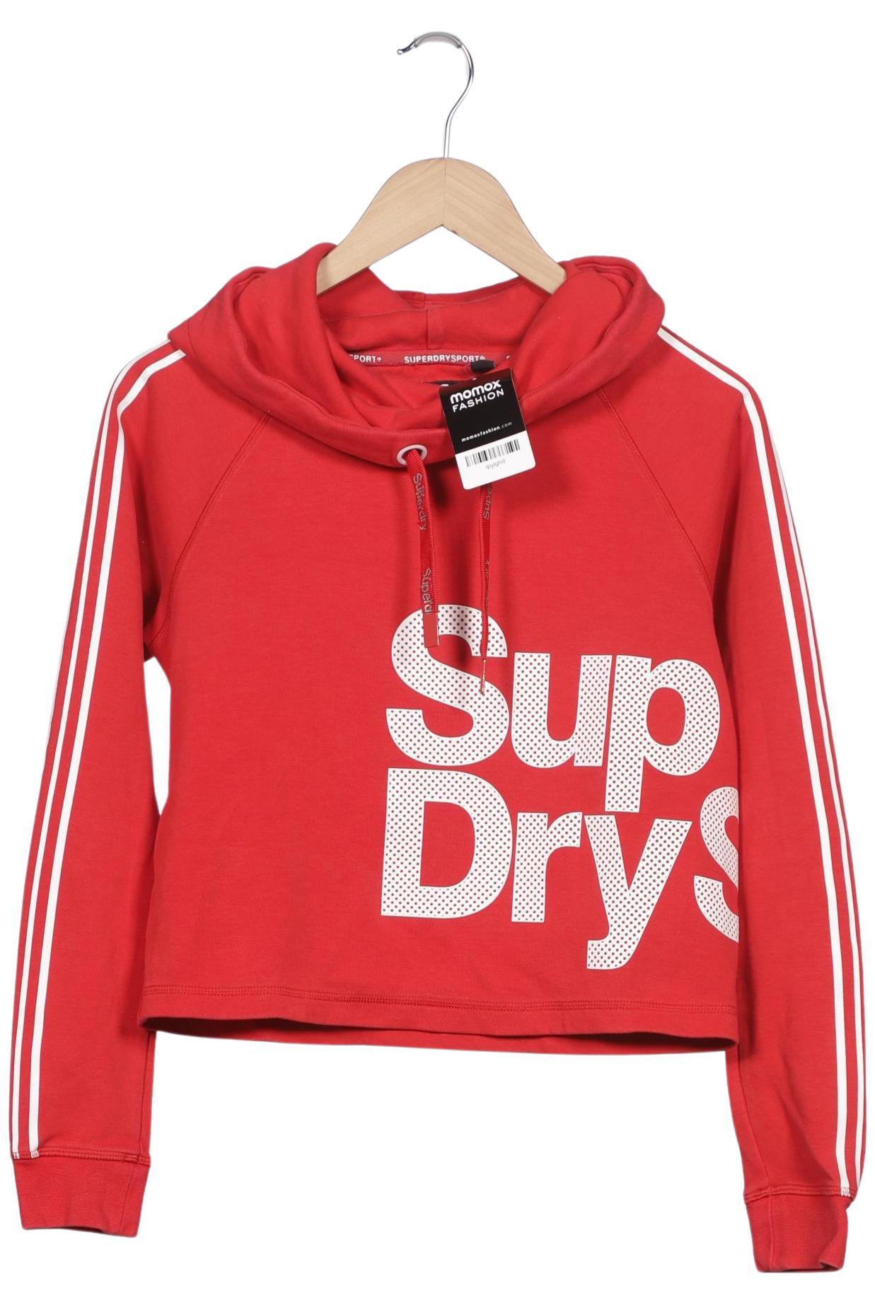 

Superdry Damen Kapuzenpullover, rot, Gr. 38