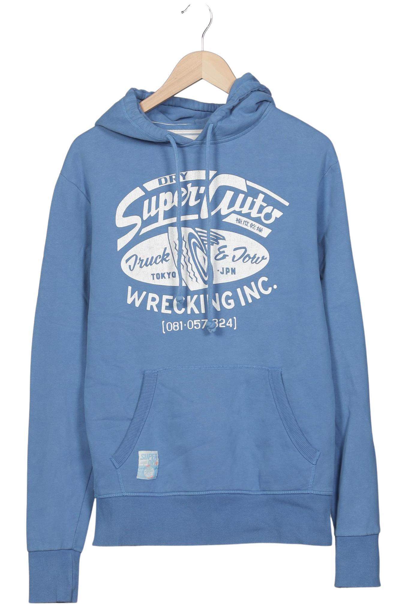 

Superdry Damen Kapuzenpullover, hellblau, Gr. 38