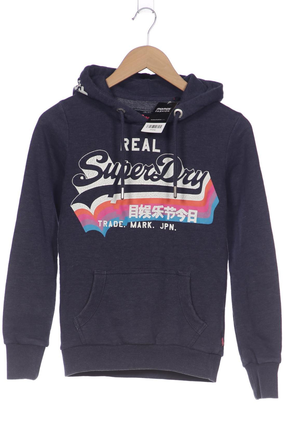 

Superdry Damen Kapuzenpullover, marineblau, Gr. 34