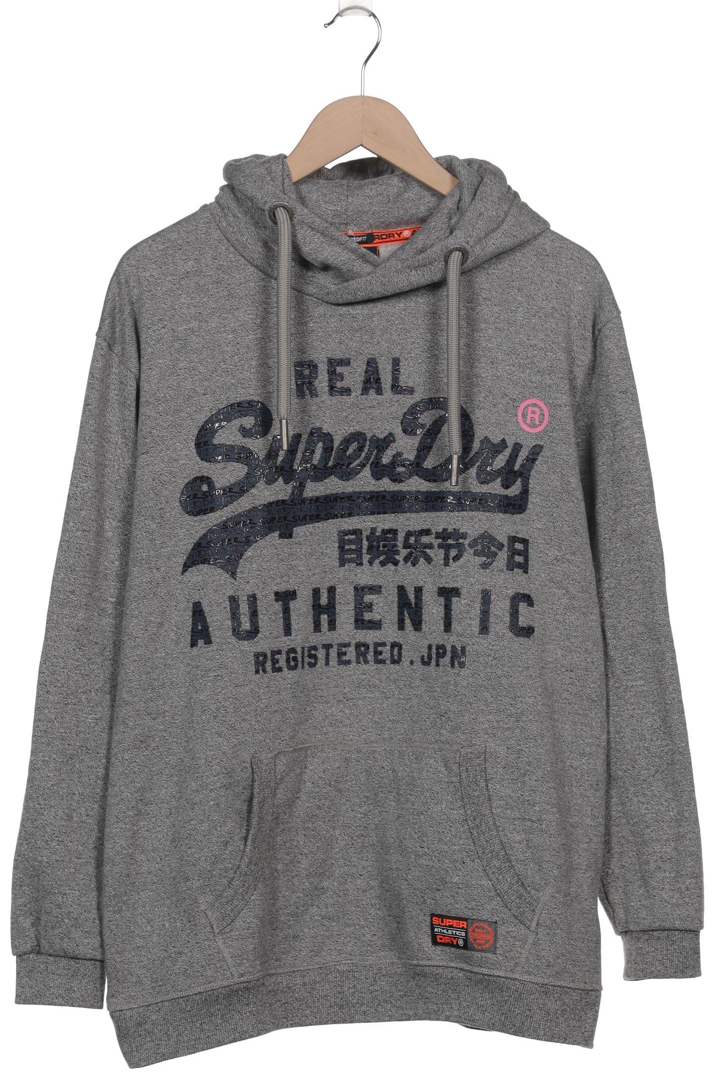 

Superdry Damen Kapuzenpullover, grau, Gr. 42