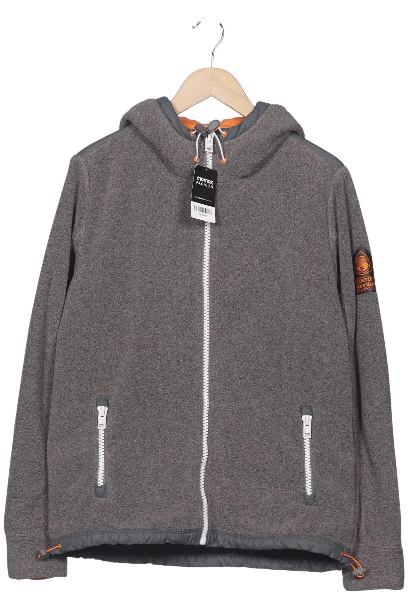 

Superdry Damen Kapuzenpullover, grau, Gr. 42