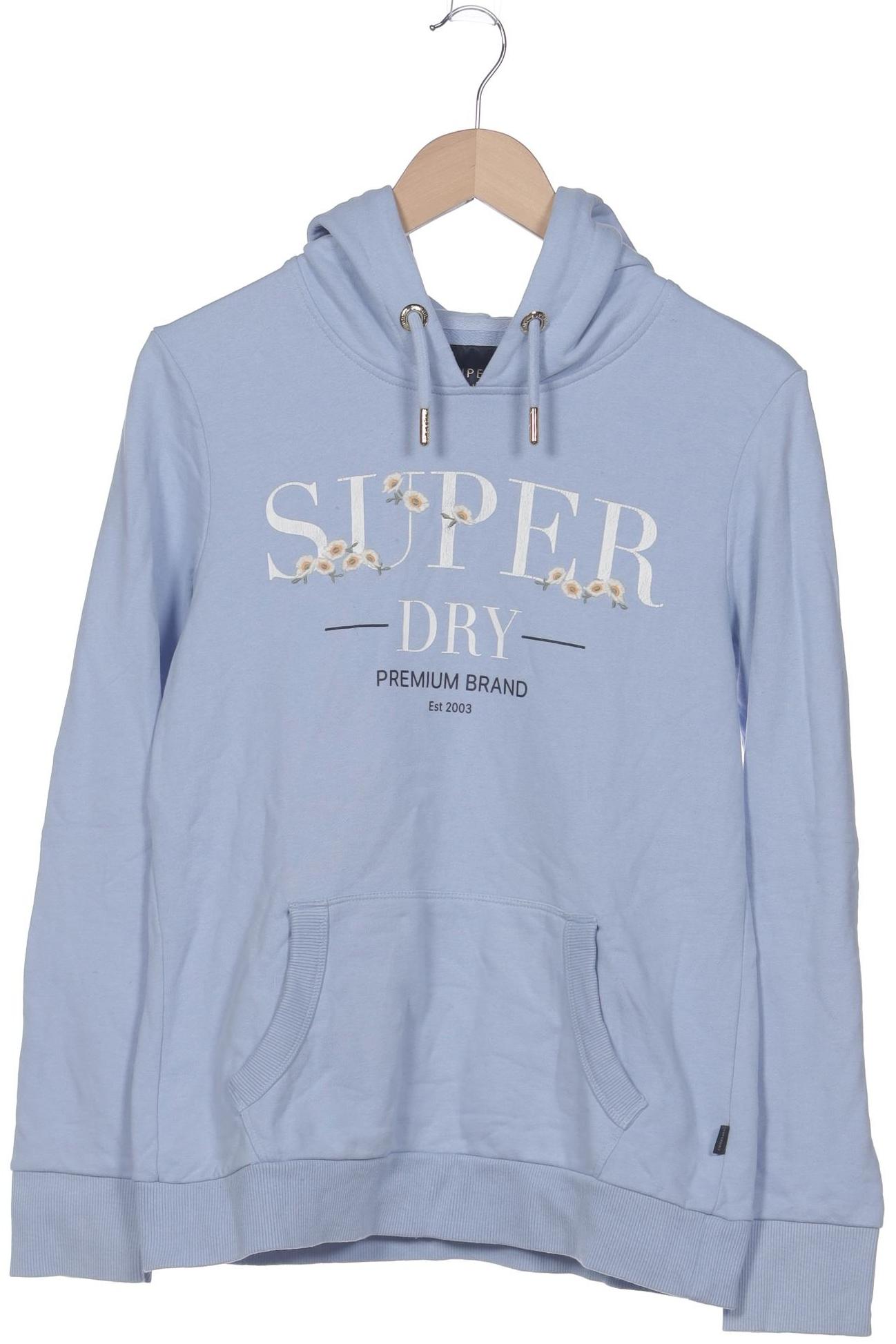 

Superdry Damen Kapuzenpullover, blau, Gr. 40