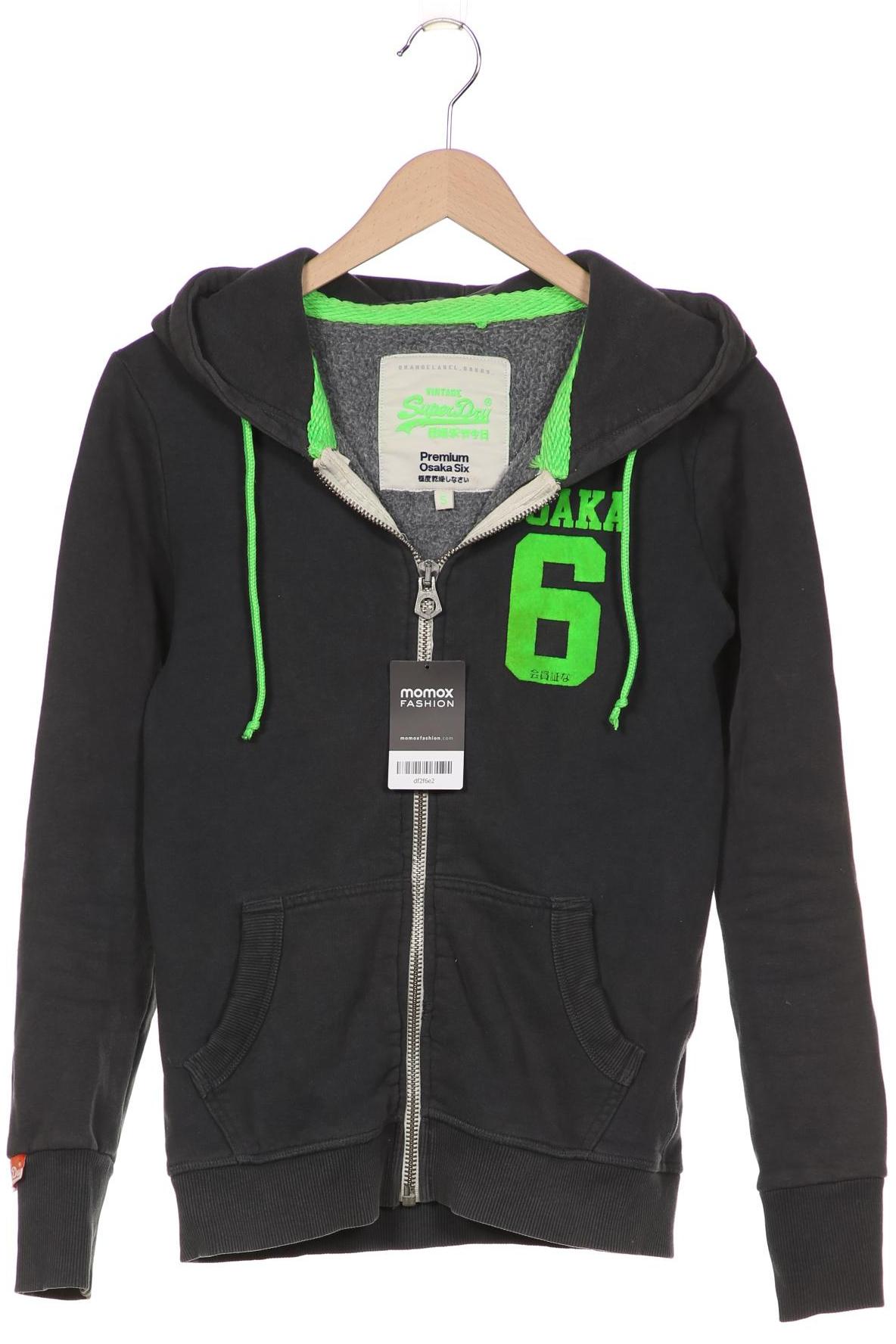 

Superdry Damen Kapuzenpullover, grau, Gr. 36