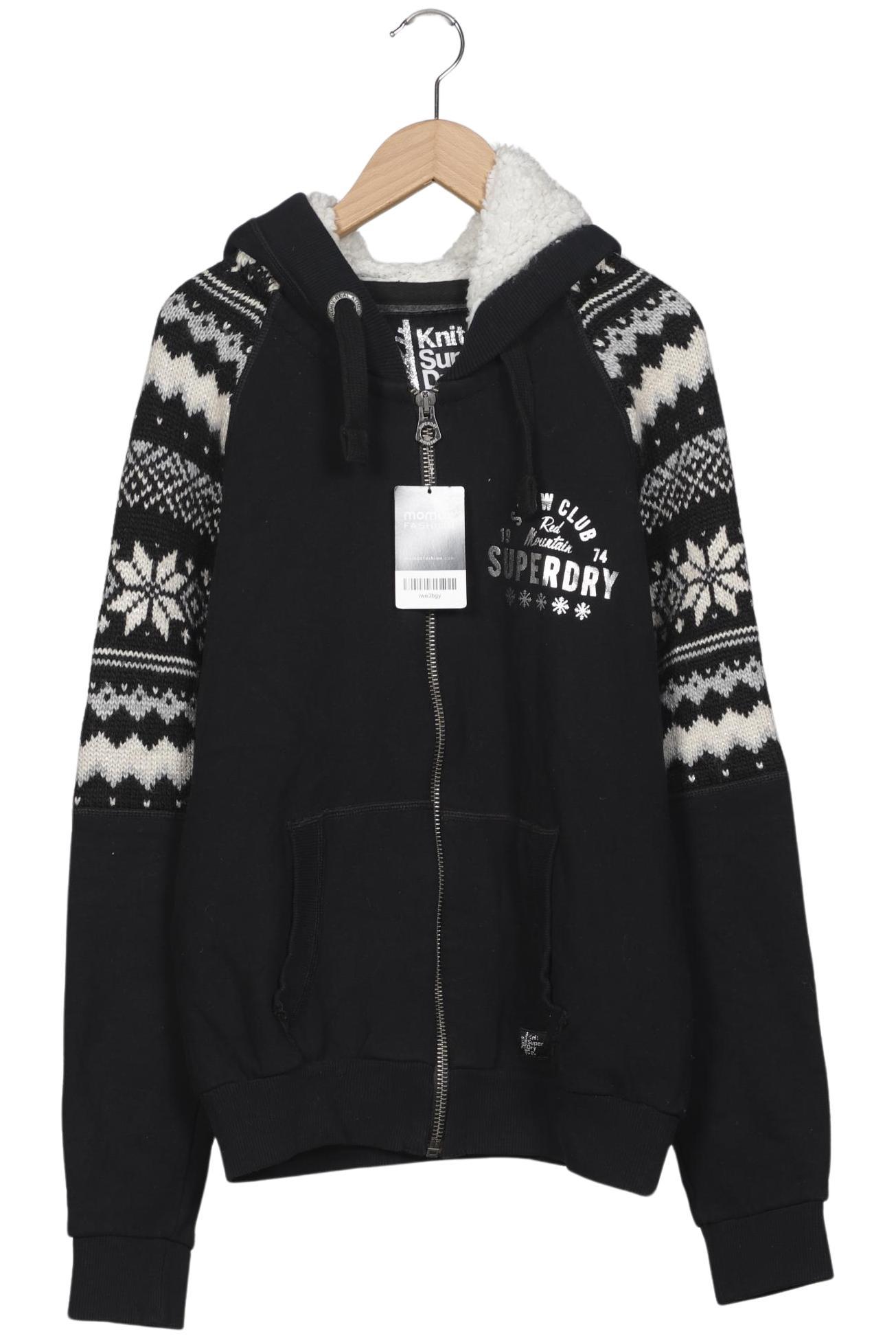 

Superdry Damen Kapuzenpullover, schwarz, Gr. 40