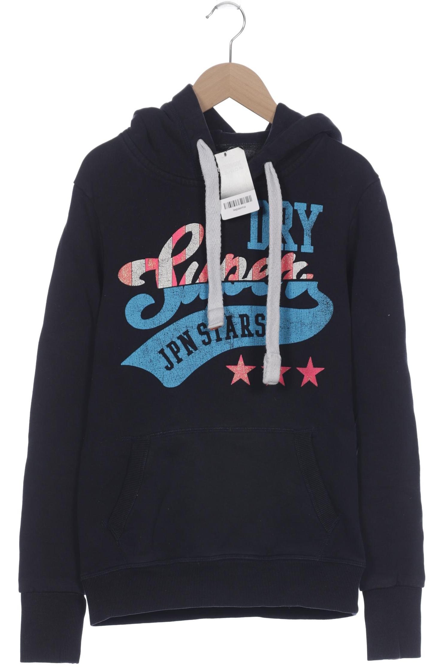 

Superdry Damen Kapuzenpullover, marineblau, Gr. 34