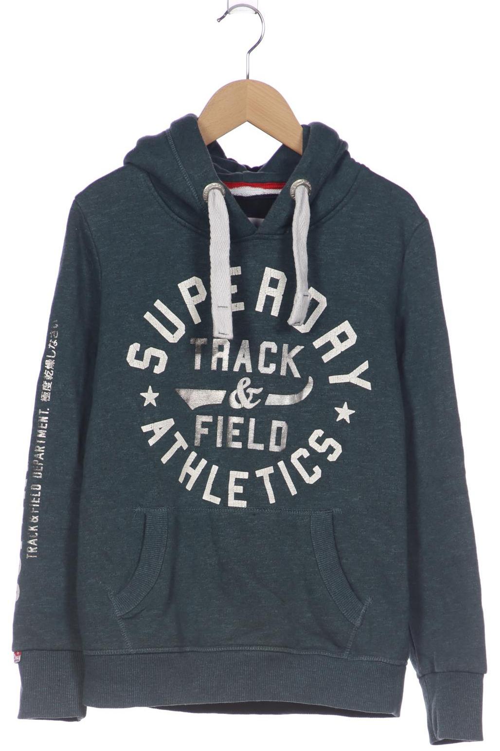 

Superdry Damen Kapuzenpullover, türkis, Gr. 38