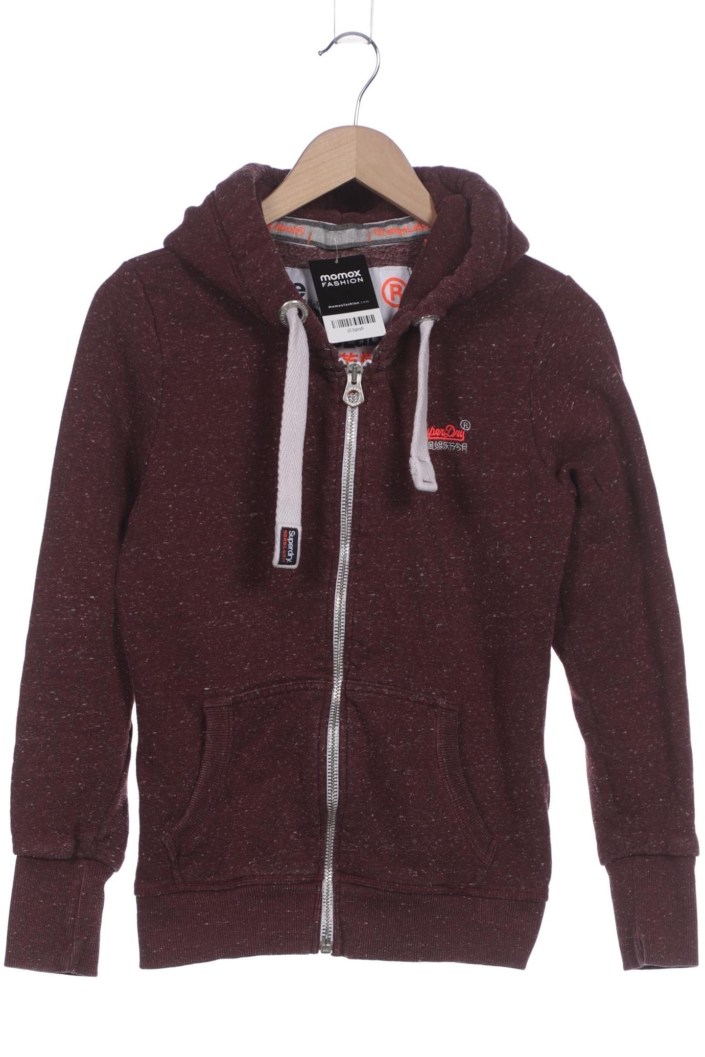 

Superdry Damen Kapuzenpullover, bordeaux, Gr. 38