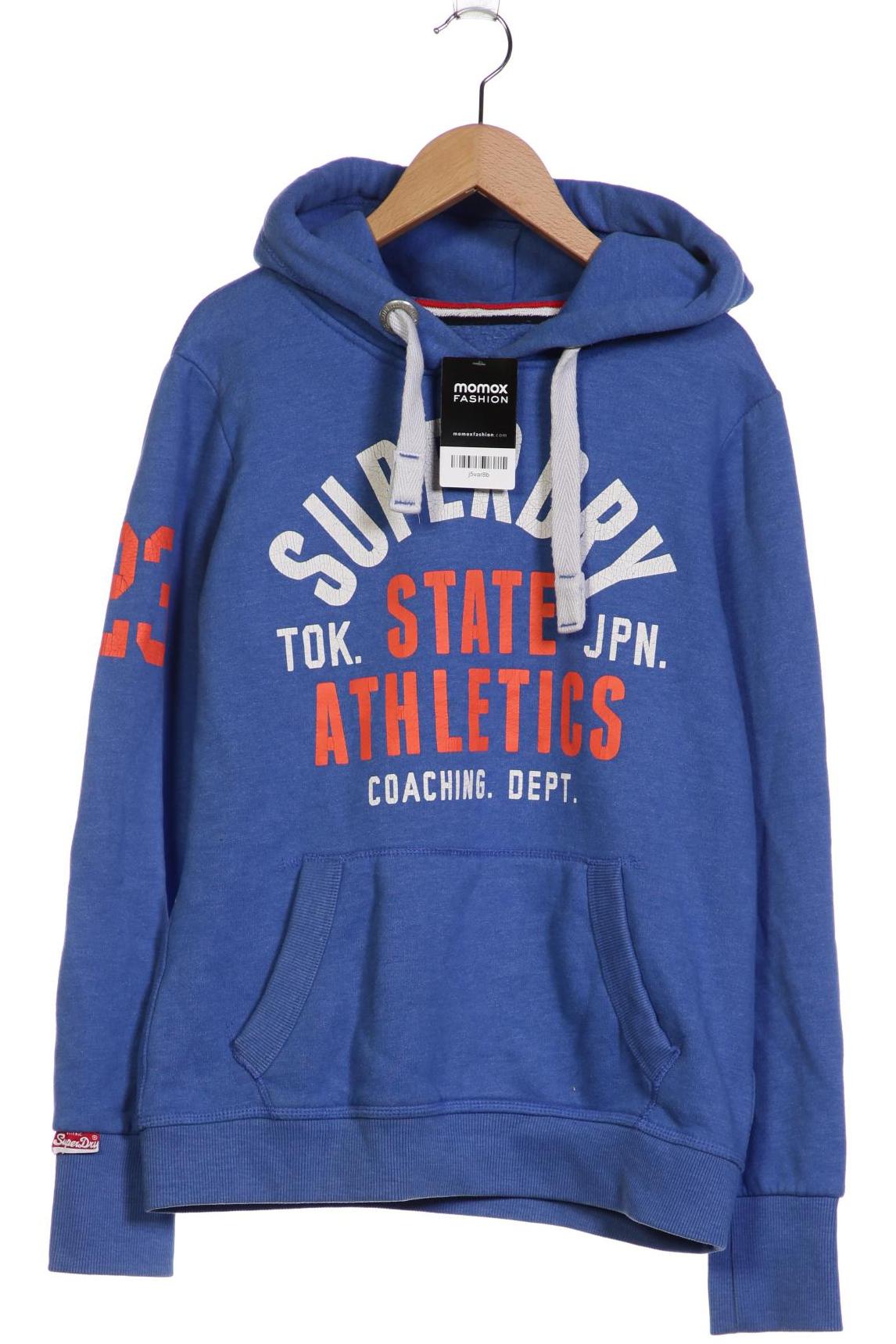 

Superdry Damen Kapuzenpullover, blau, Gr. 38