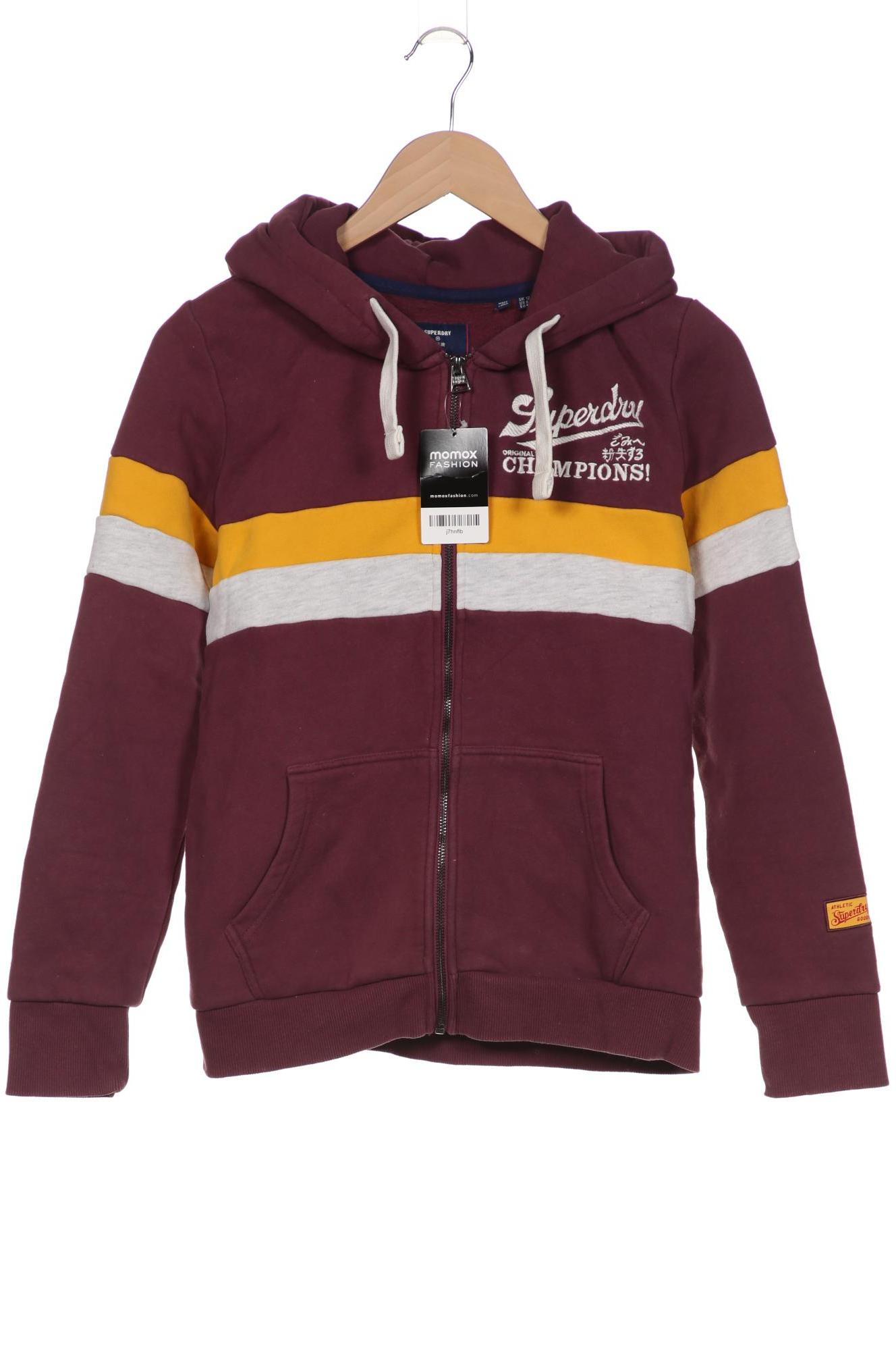 

Superdry Damen Kapuzenpullover, bordeaux, Gr. 40