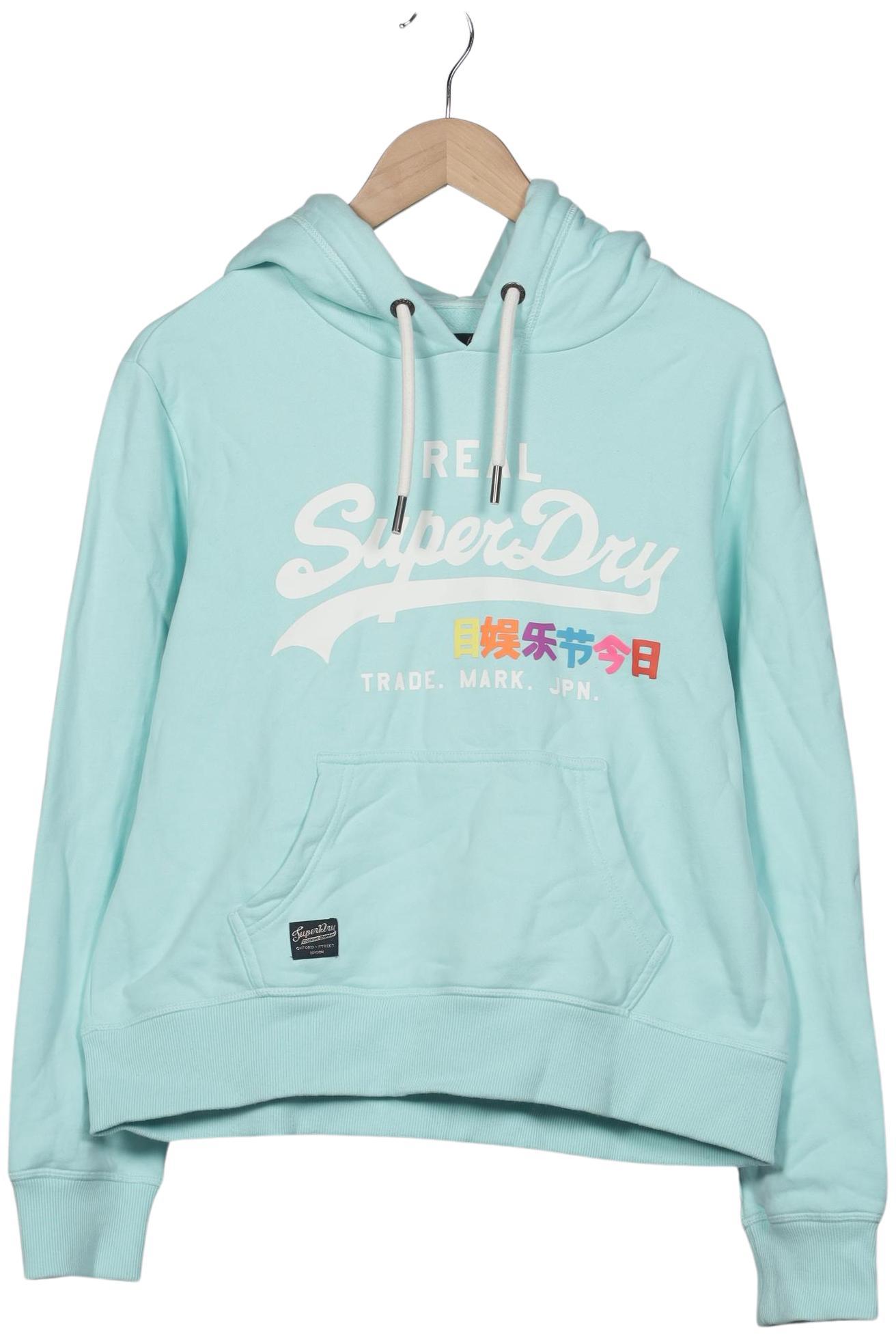 

Superdry Damen Kapuzenpullover, blau, Gr. 42