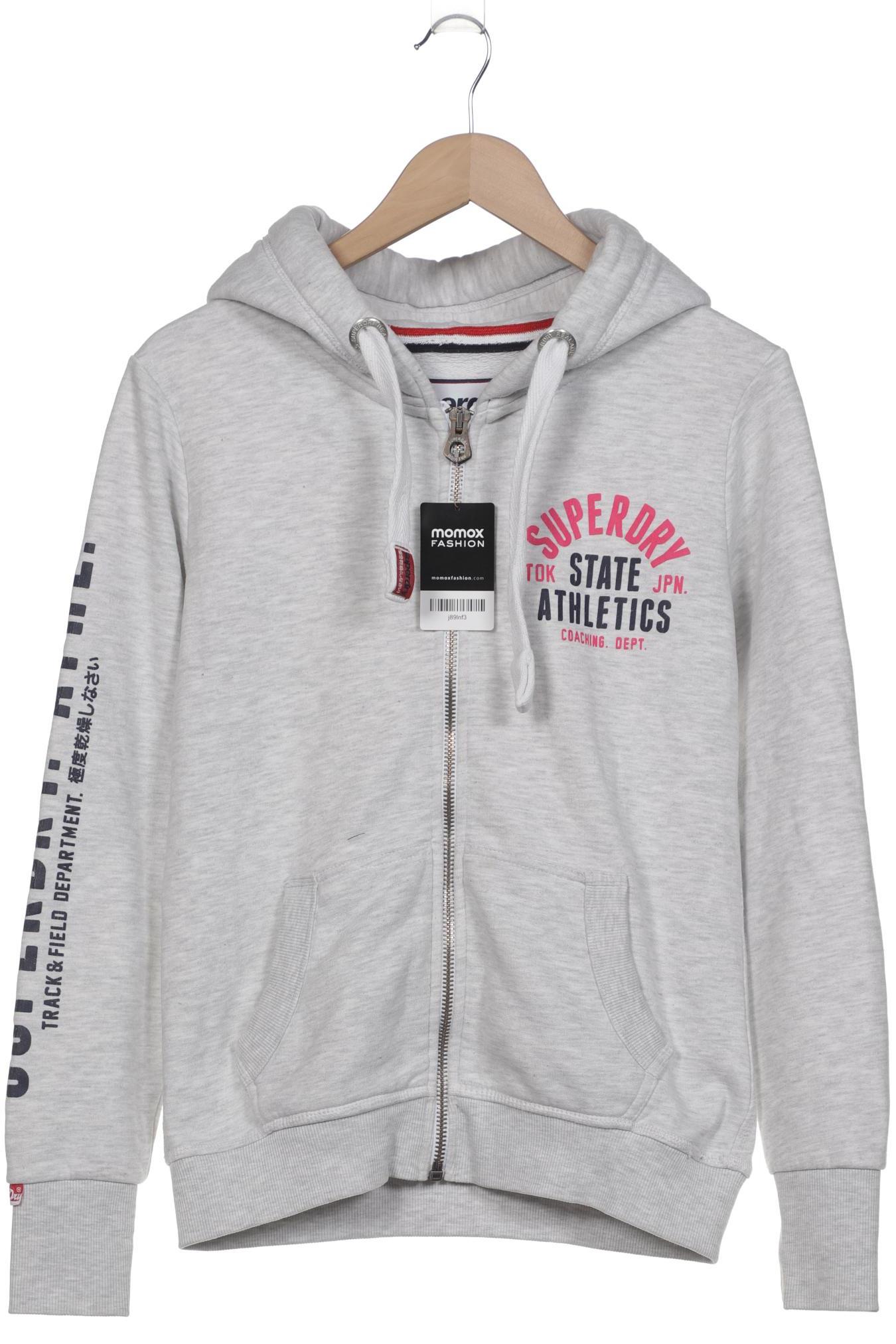 

Superdry Damen Kapuzenpullover, grau, Gr. 38