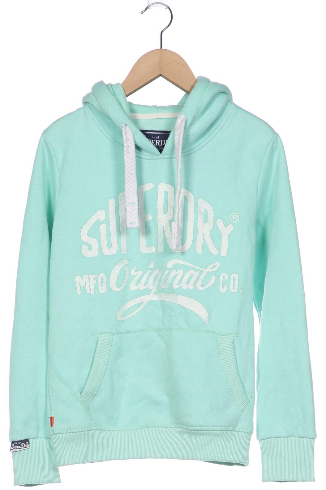 

Superdry Damen Kapuzenpullover, grün, Gr. 36