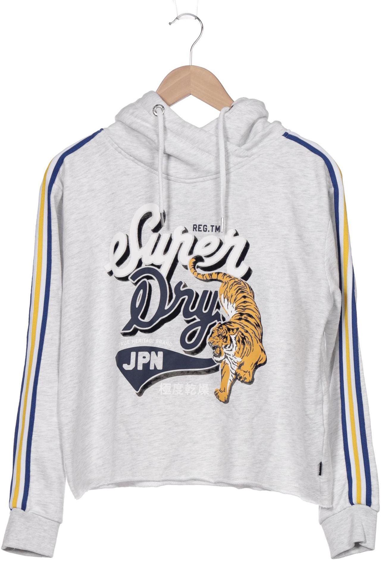 

Superdry Damen Kapuzenpullover, grau