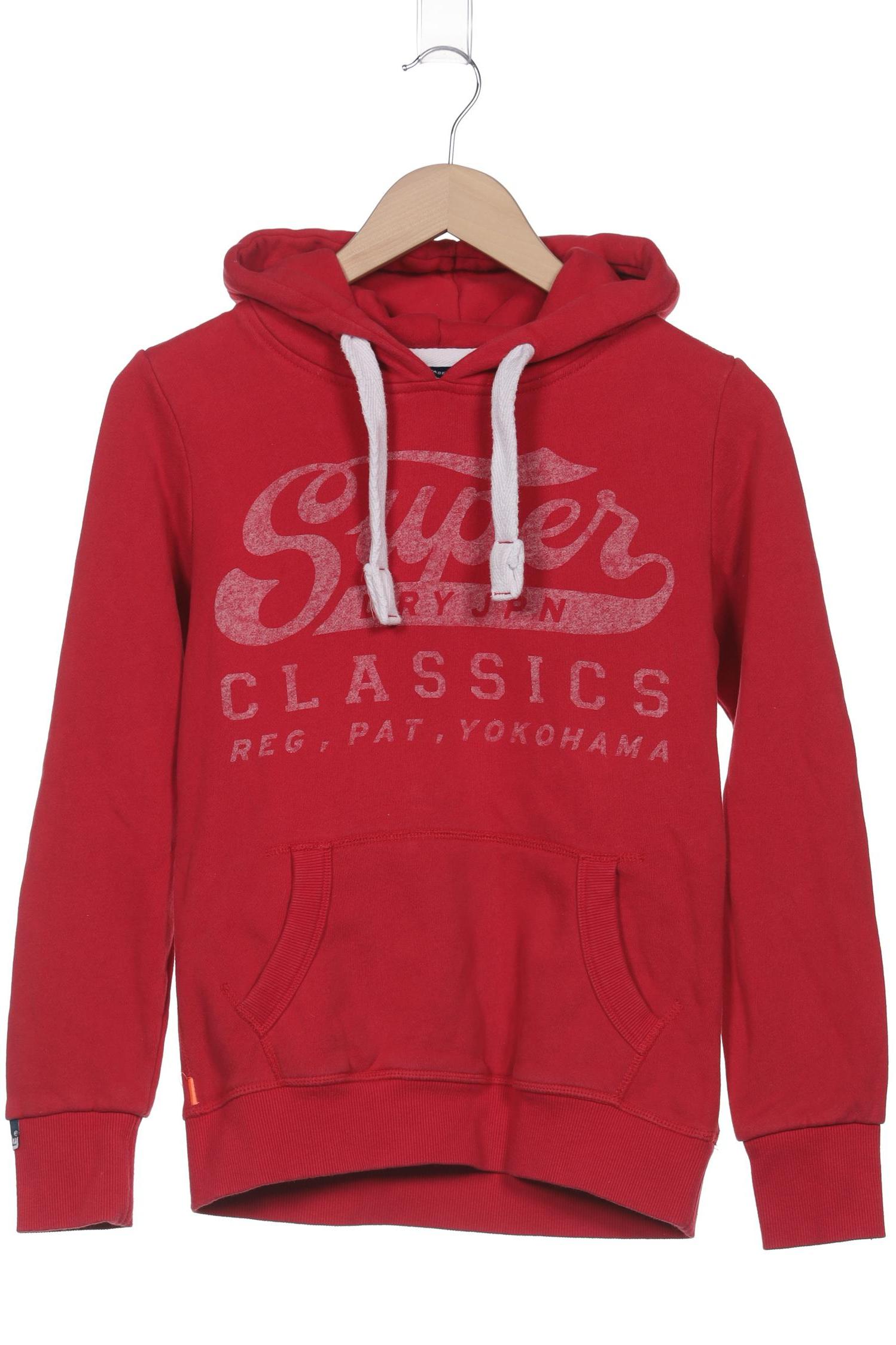 

Superdry Damen Kapuzenpullover, rot, Gr. 36